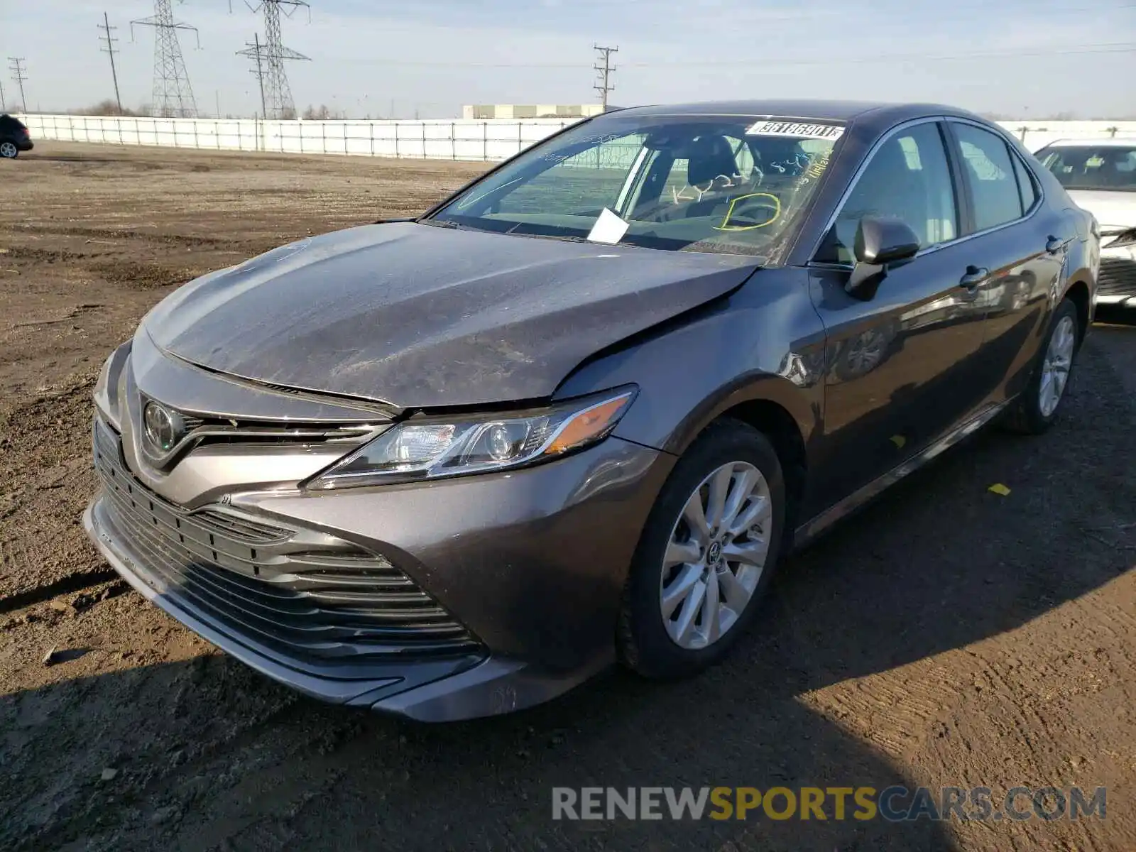 2 Photograph of a damaged car 4T1B11HK1KU241848 TOYOTA CAMRY 2019