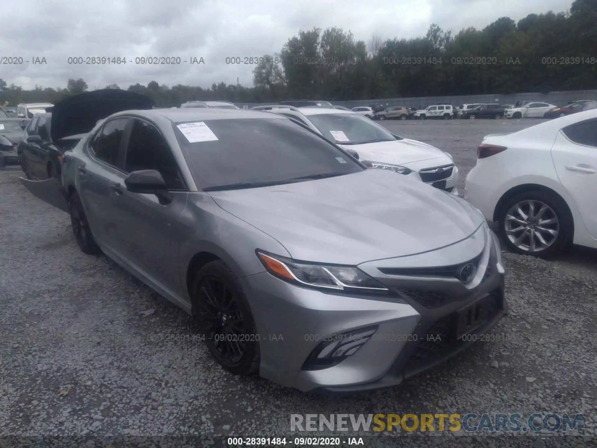 1 Photograph of a damaged car 4T1B11HK1KU243180 TOYOTA CAMRY 2019