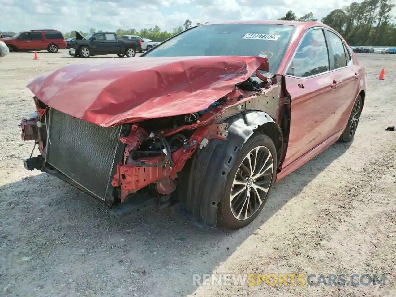 2 Photograph of a damaged car 4T1B11HK1KU243891 TOYOTA CAMRY 2019