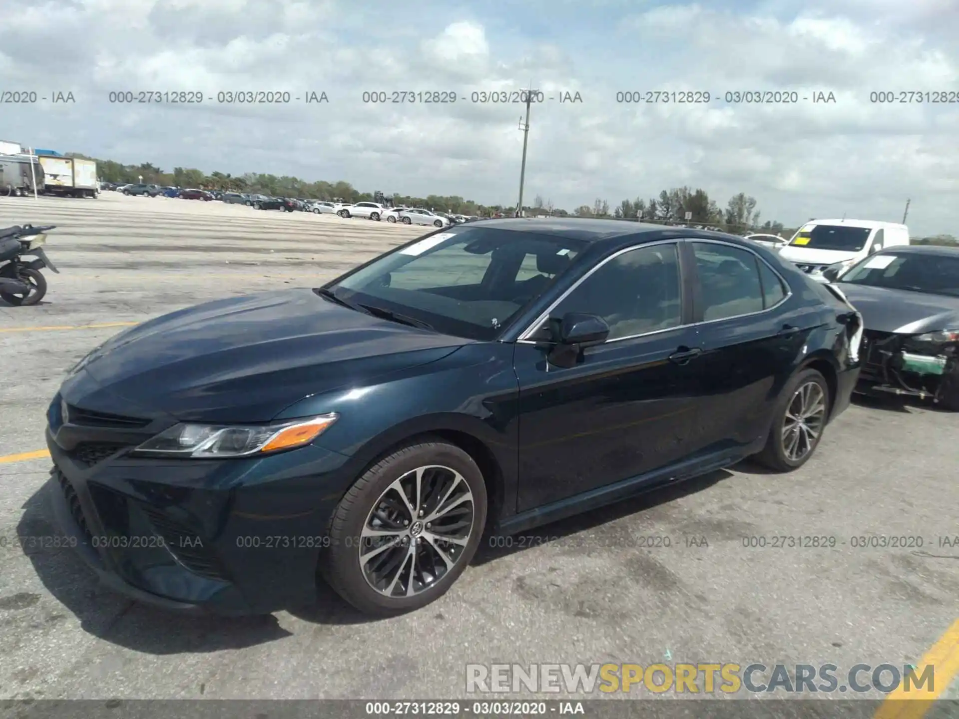 2 Photograph of a damaged car 4T1B11HK1KU245298 TOYOTA CAMRY 2019