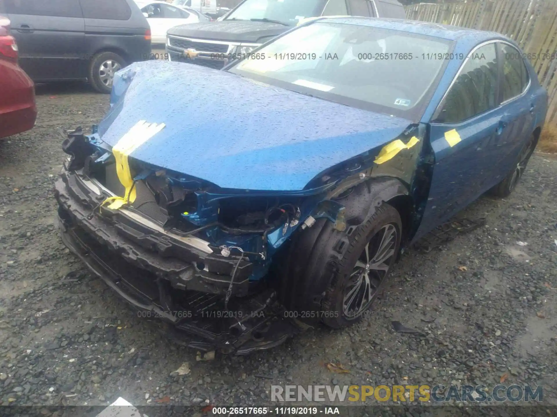 2 Photograph of a damaged car 4T1B11HK1KU245561 TOYOTA CAMRY 2019