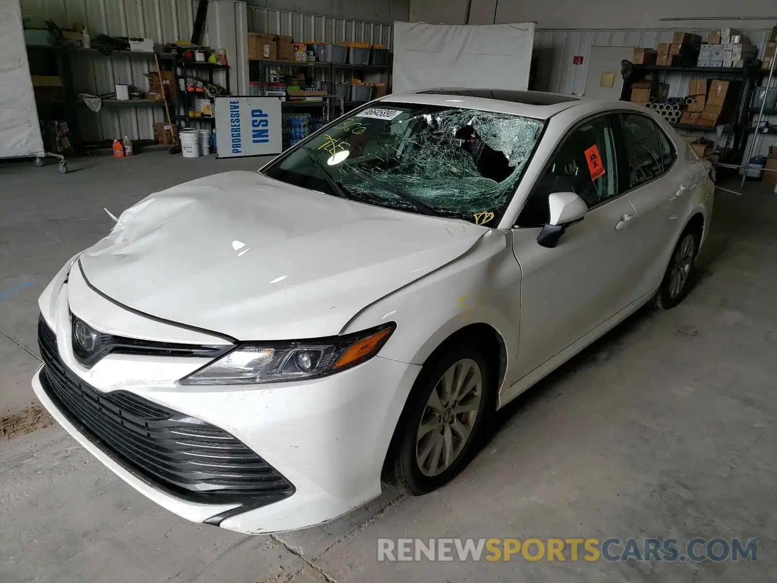 2 Photograph of a damaged car 4T1B11HK1KU246371 TOYOTA CAMRY 2019