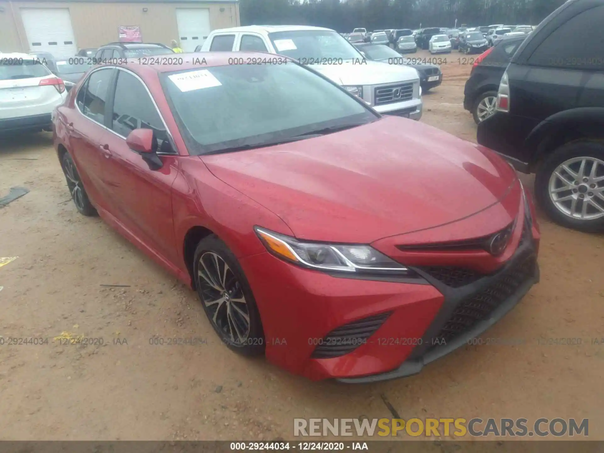 1 Photograph of a damaged car 4T1B11HK1KU247584 TOYOTA CAMRY 2019