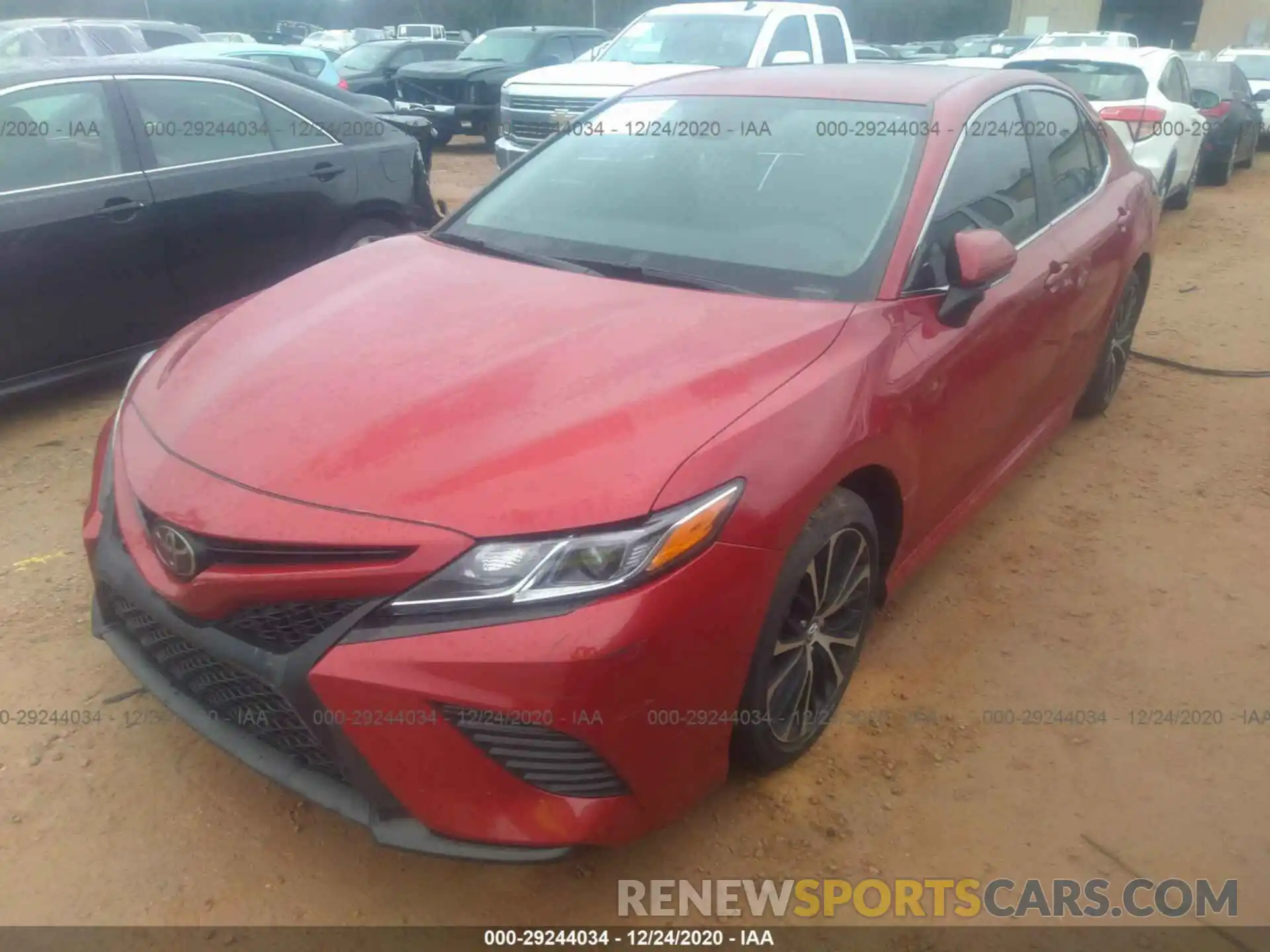 2 Photograph of a damaged car 4T1B11HK1KU247584 TOYOTA CAMRY 2019