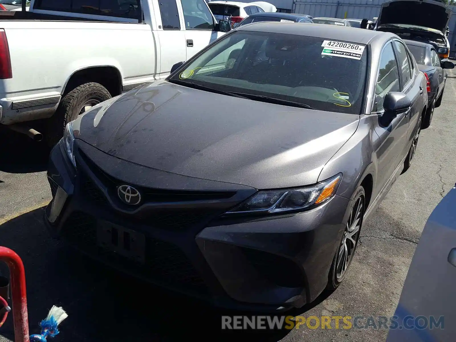 2 Photograph of a damaged car 4T1B11HK1KU247746 TOYOTA CAMRY 2019