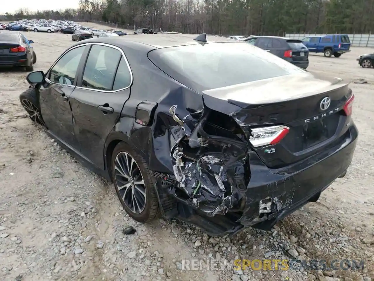 3 Photograph of a damaged car 4T1B11HK1KU247942 TOYOTA CAMRY 2019