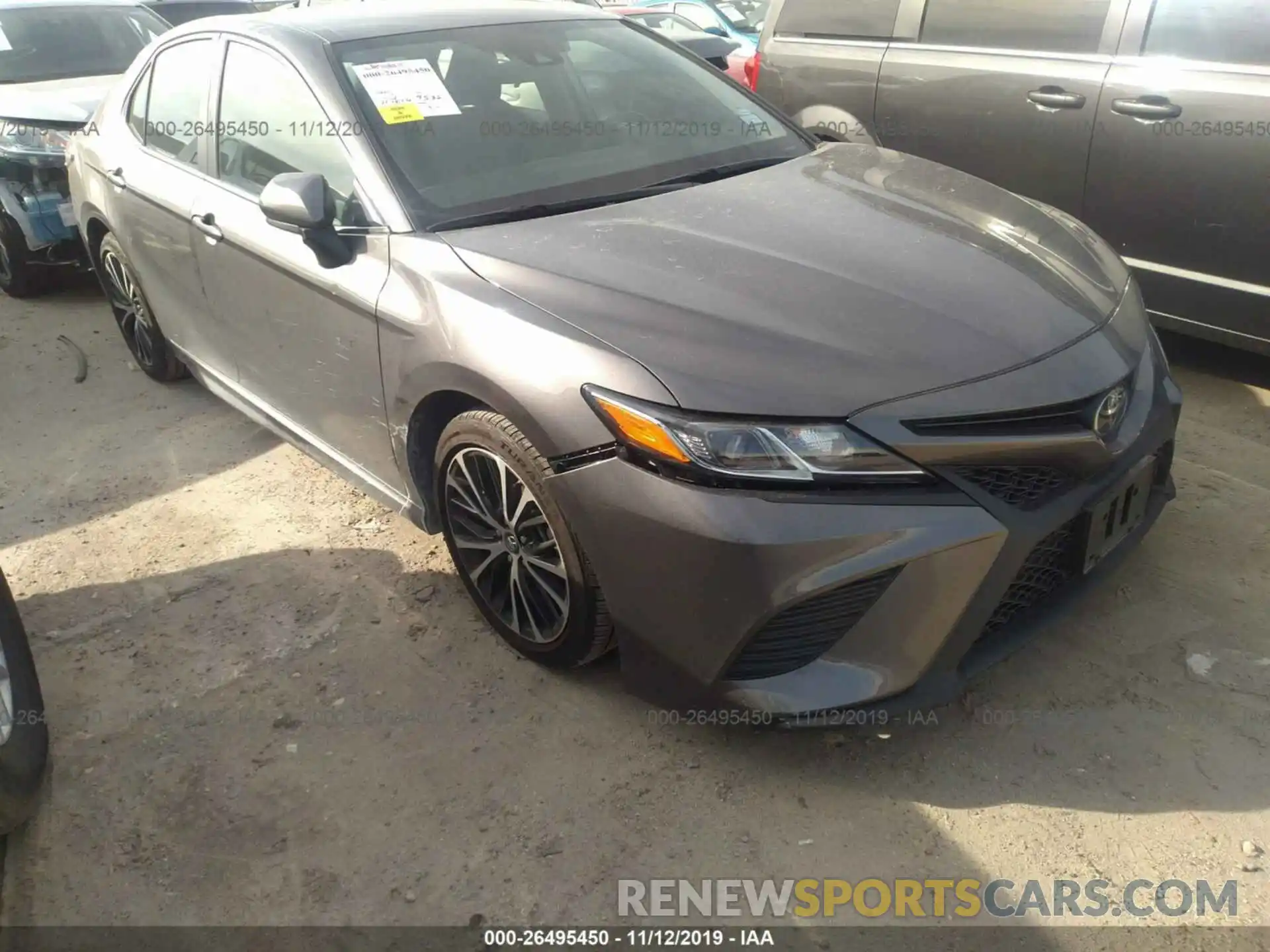 1 Photograph of a damaged car 4T1B11HK1KU248153 TOYOTA CAMRY 2019