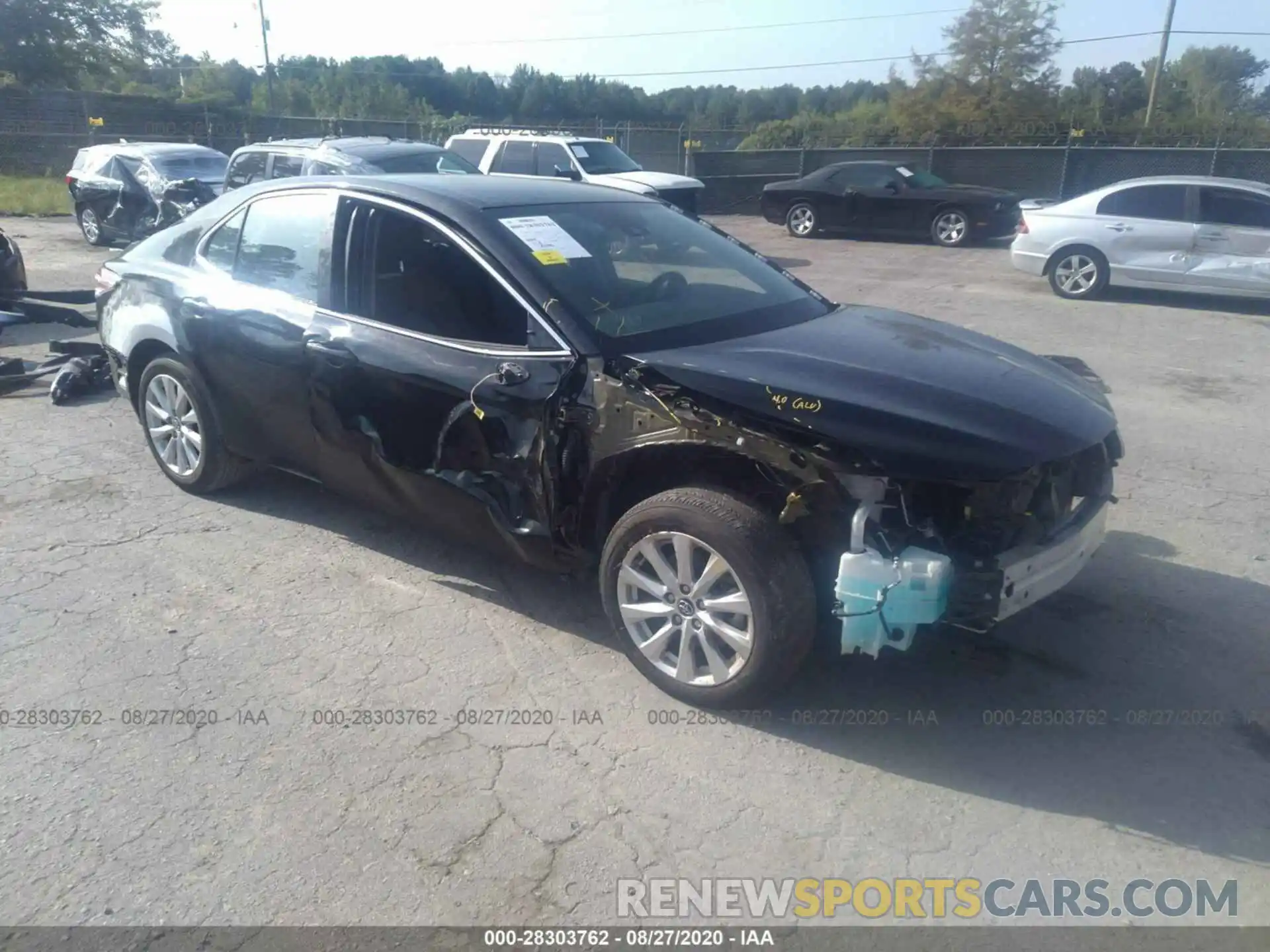 1 Photograph of a damaged car 4T1B11HK1KU249156 TOYOTA CAMRY 2019