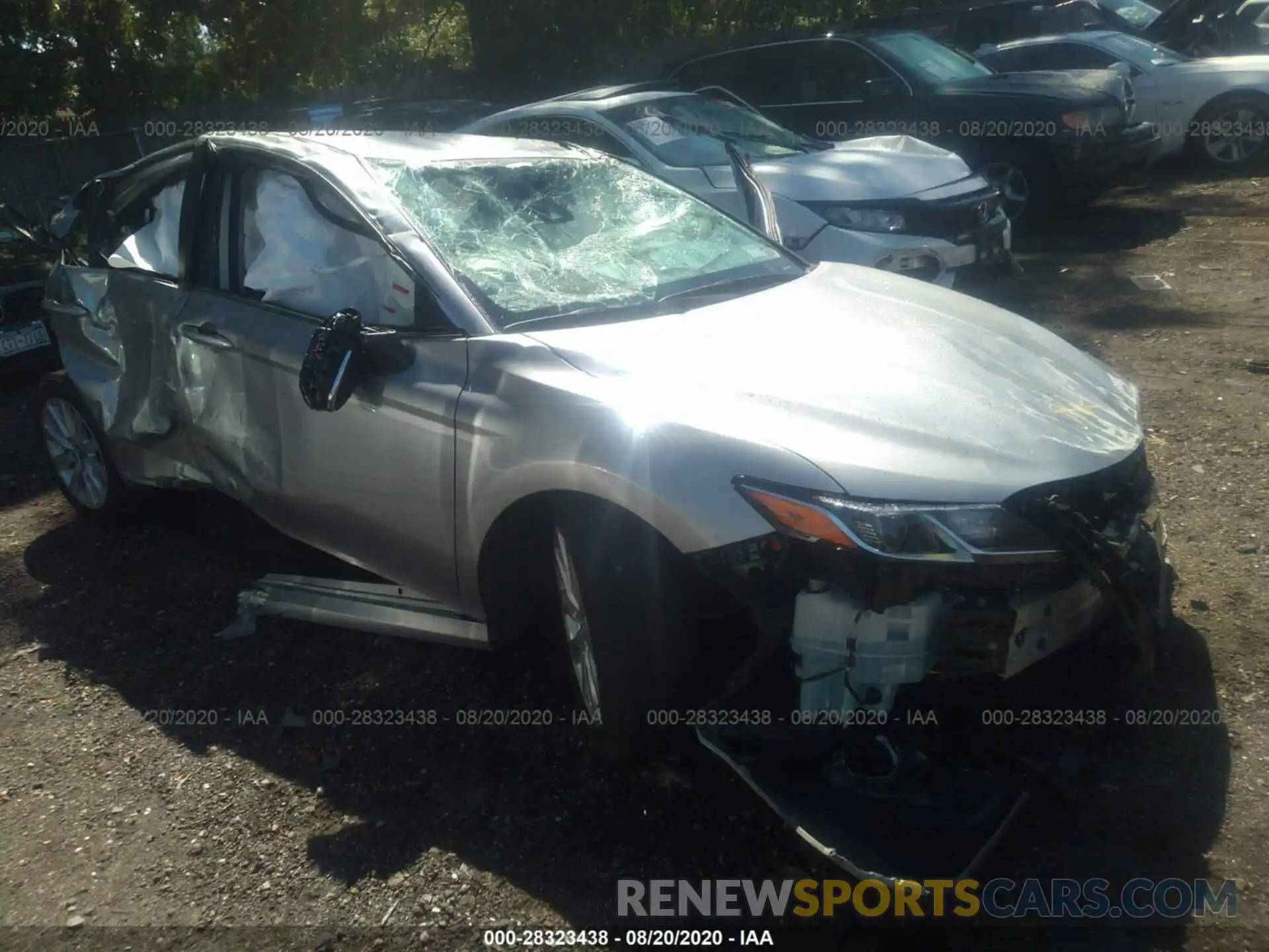 1 Photograph of a damaged car 4T1B11HK1KU250906 TOYOTA CAMRY 2019