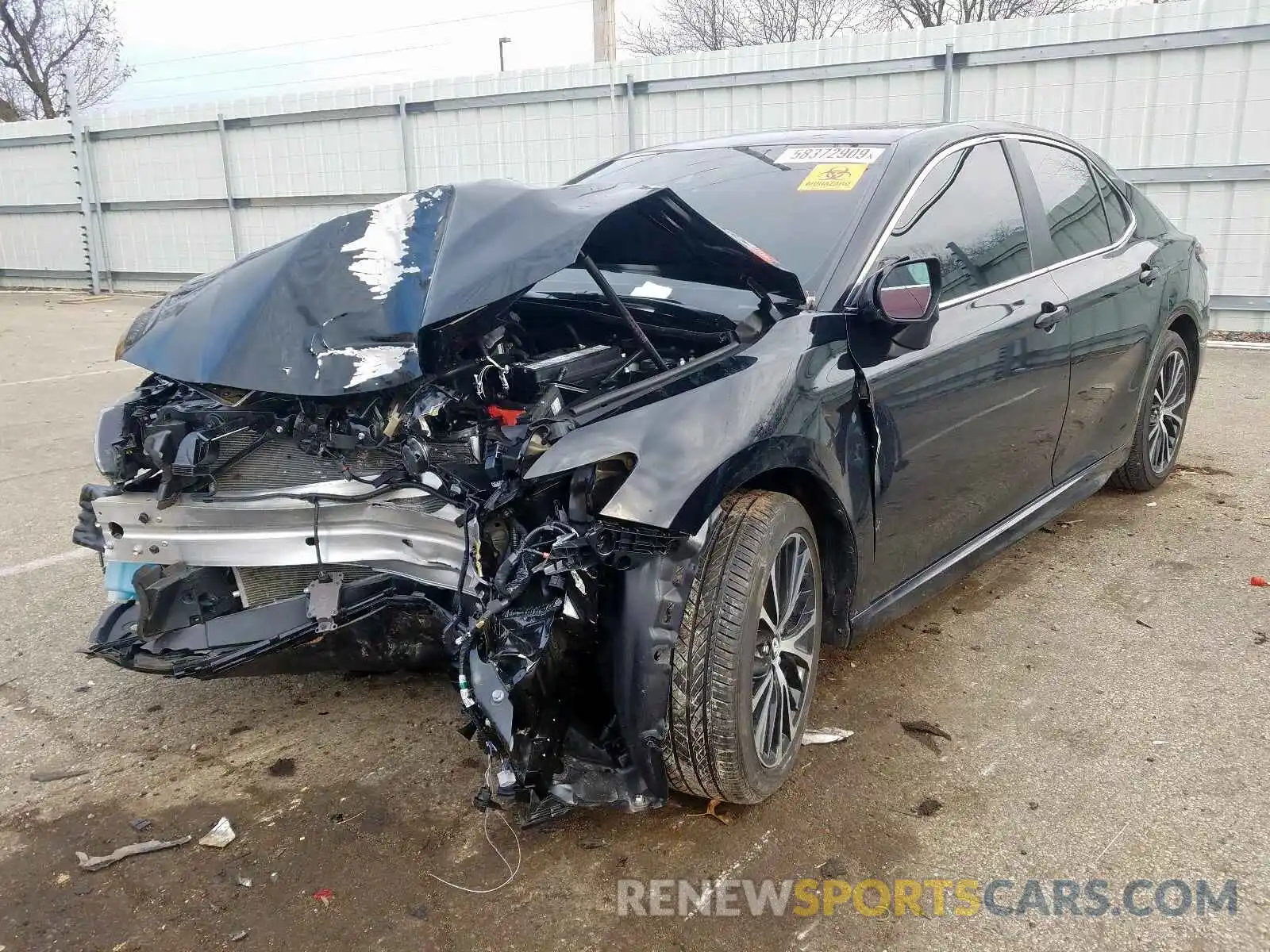 2 Photograph of a damaged car 4T1B11HK1KU251408 TOYOTA CAMRY 2019