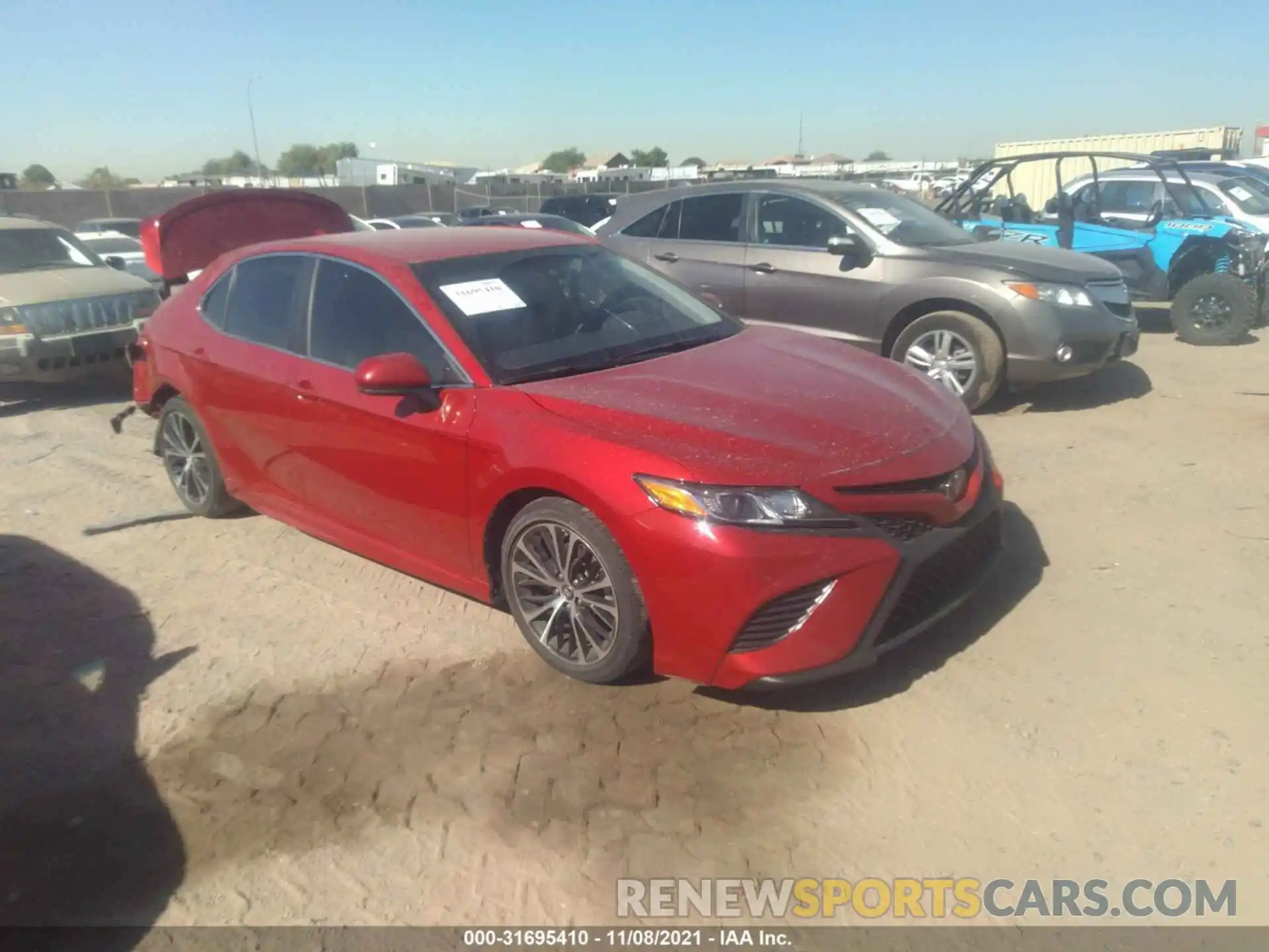 1 Photograph of a damaged car 4T1B11HK1KU251943 TOYOTA CAMRY 2019