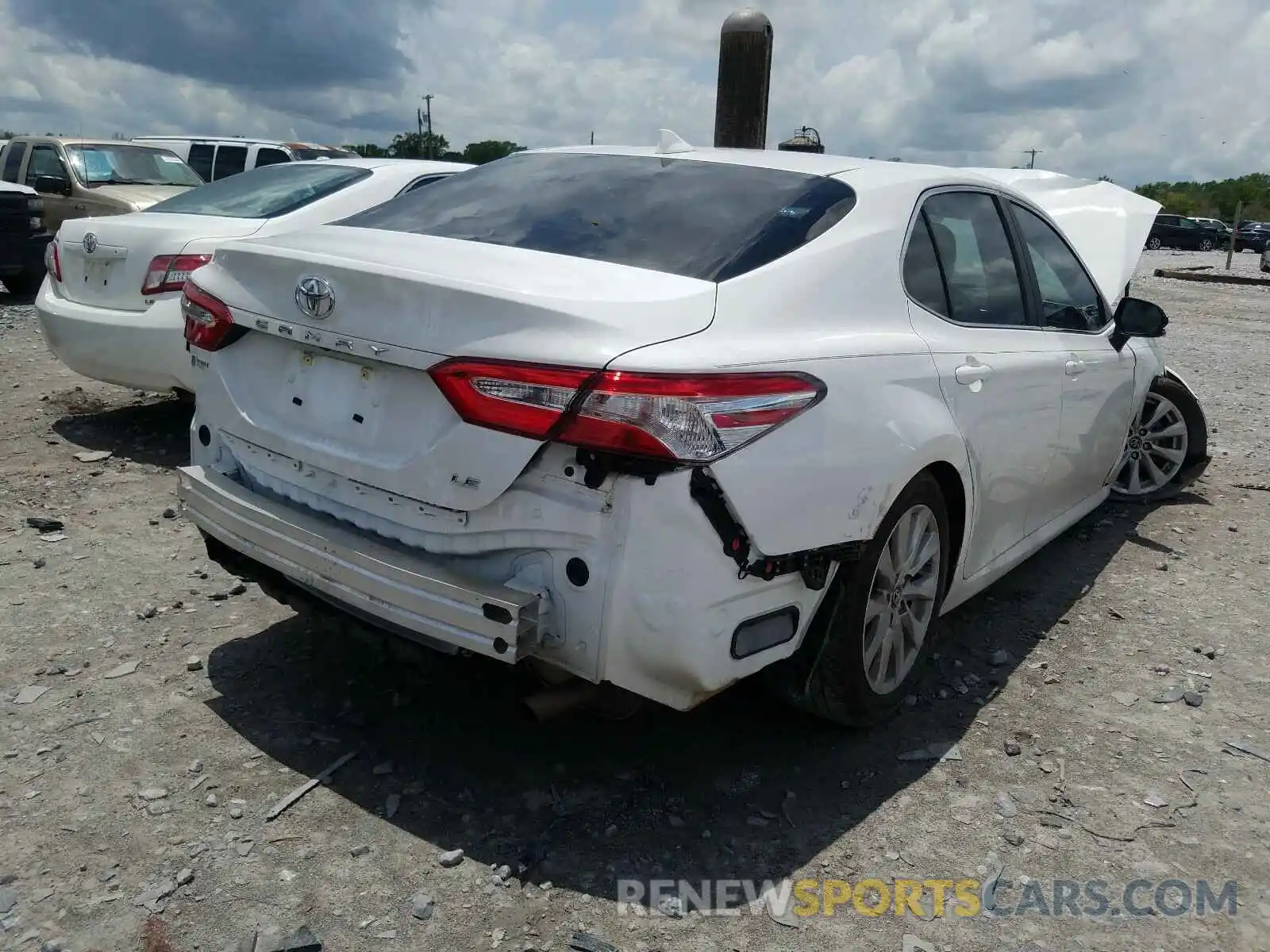 4 Photograph of a damaged car 4T1B11HK1KU251991 TOYOTA CAMRY 2019