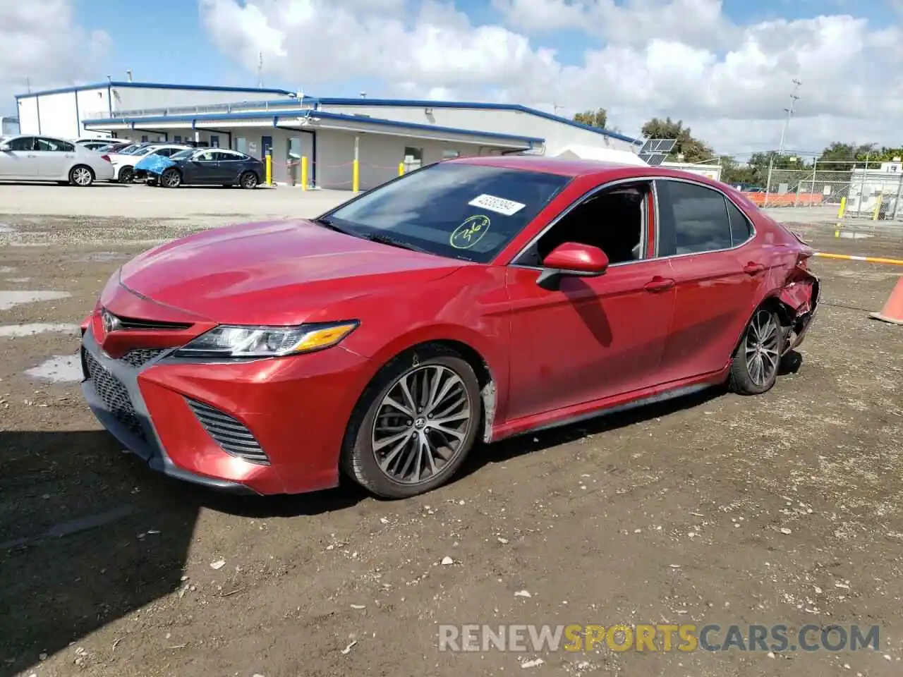 1 Photograph of a damaged car 4T1B11HK1KU252400 TOYOTA CAMRY 2019