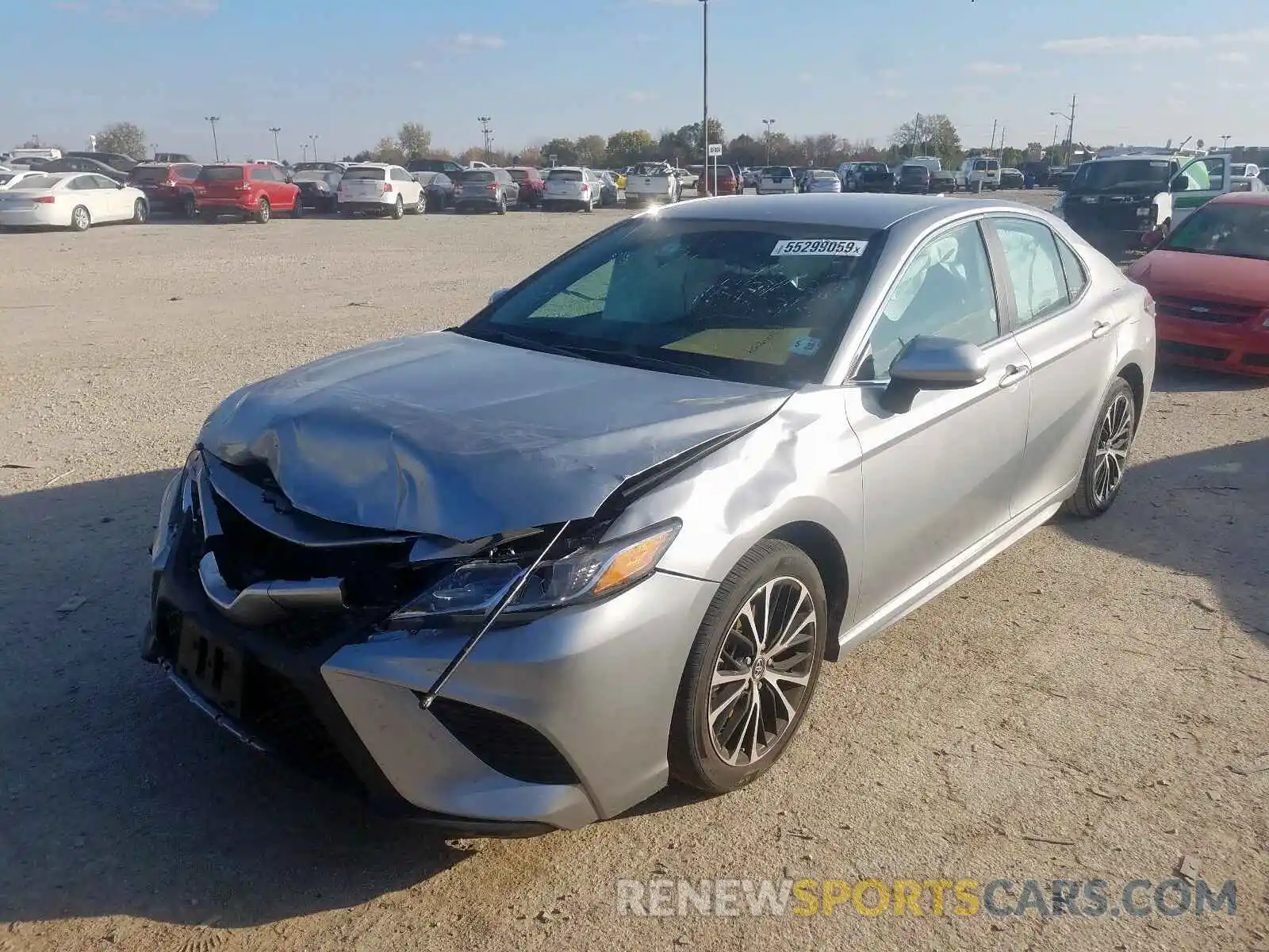 2 Photograph of a damaged car 4T1B11HK1KU254440 TOYOTA CAMRY 2019