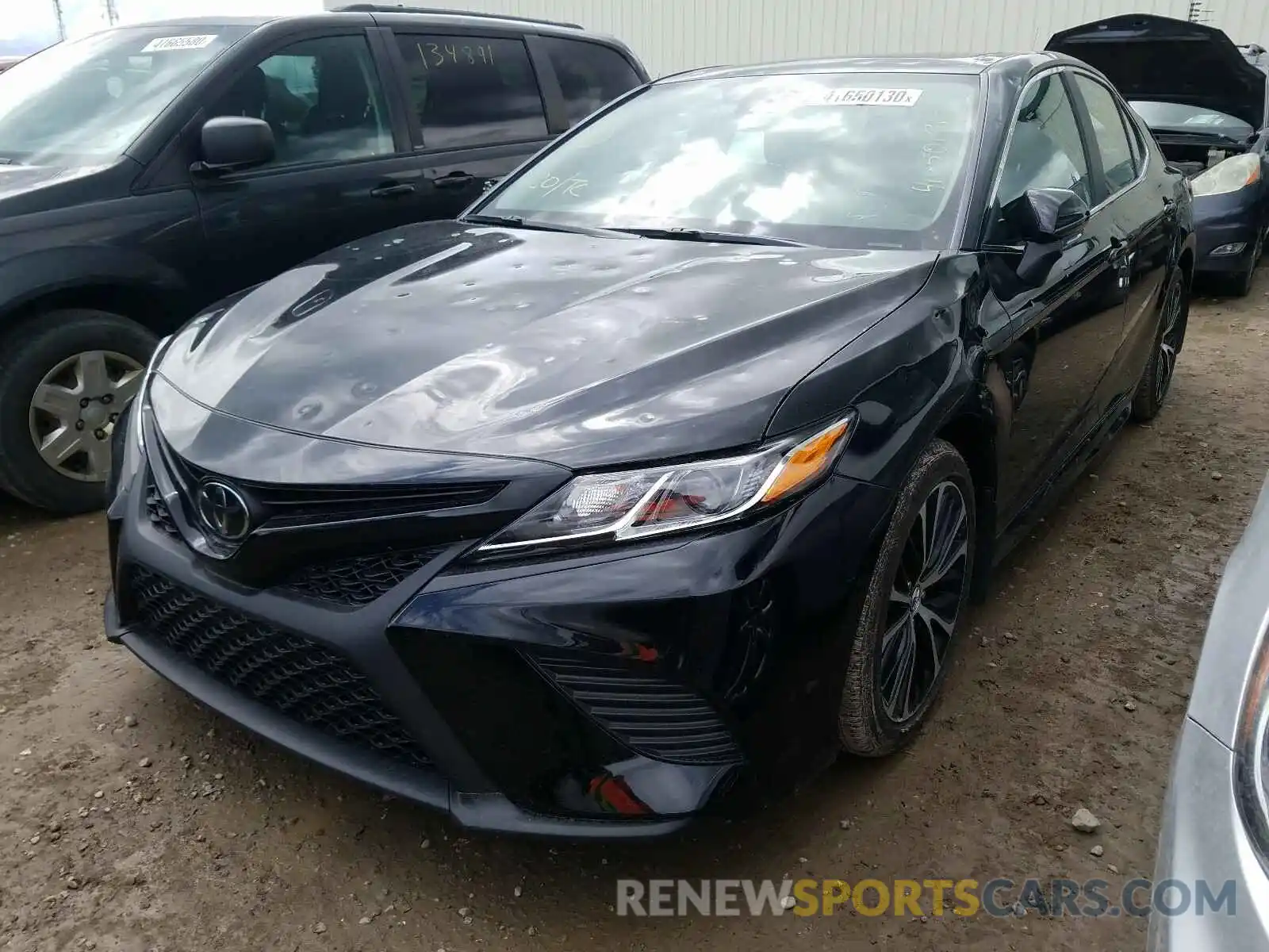 2 Photograph of a damaged car 4T1B11HK1KU255099 TOYOTA CAMRY 2019