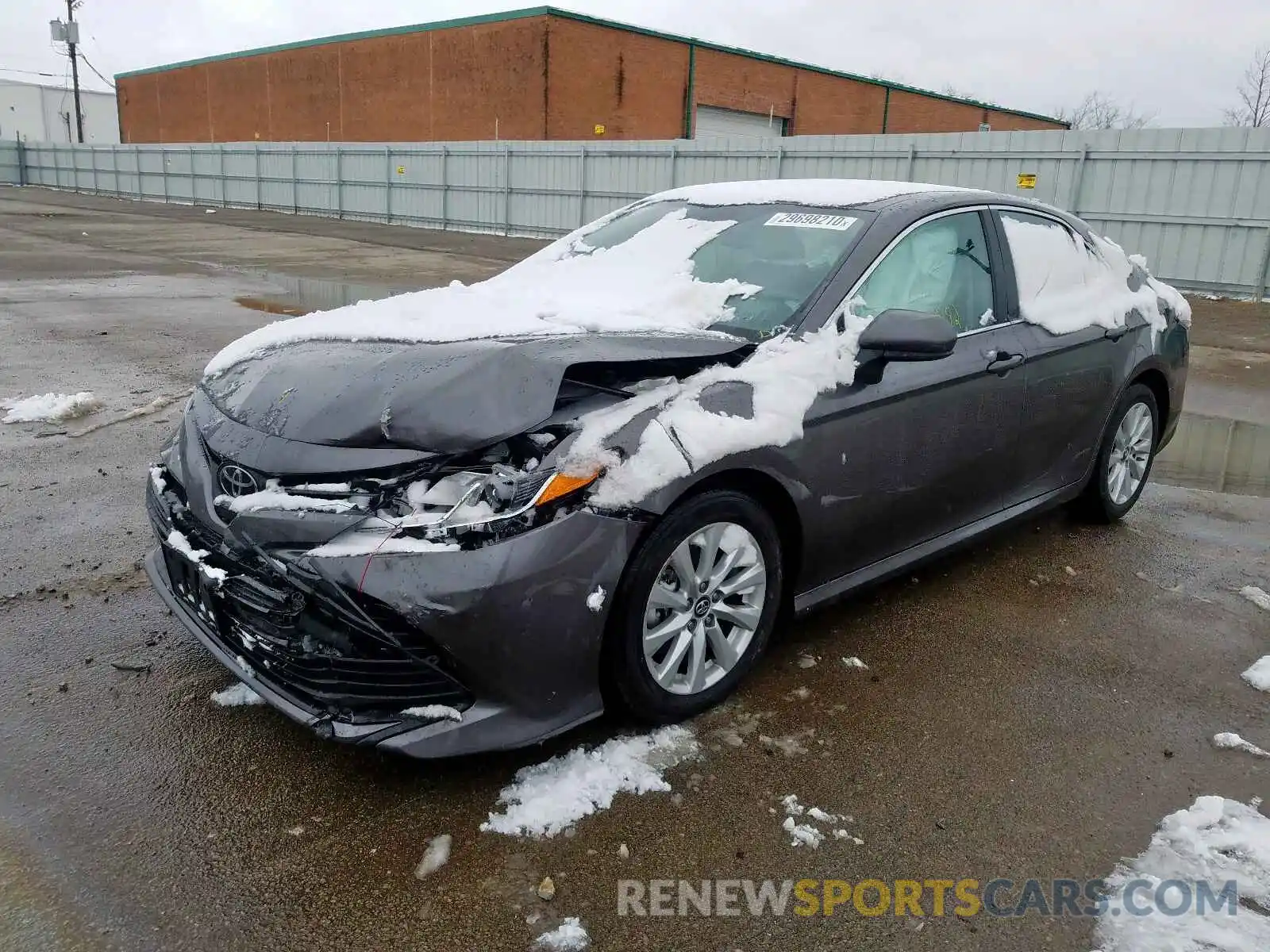 2 Photograph of a damaged car 4T1B11HK1KU256561 TOYOTA CAMRY 2019