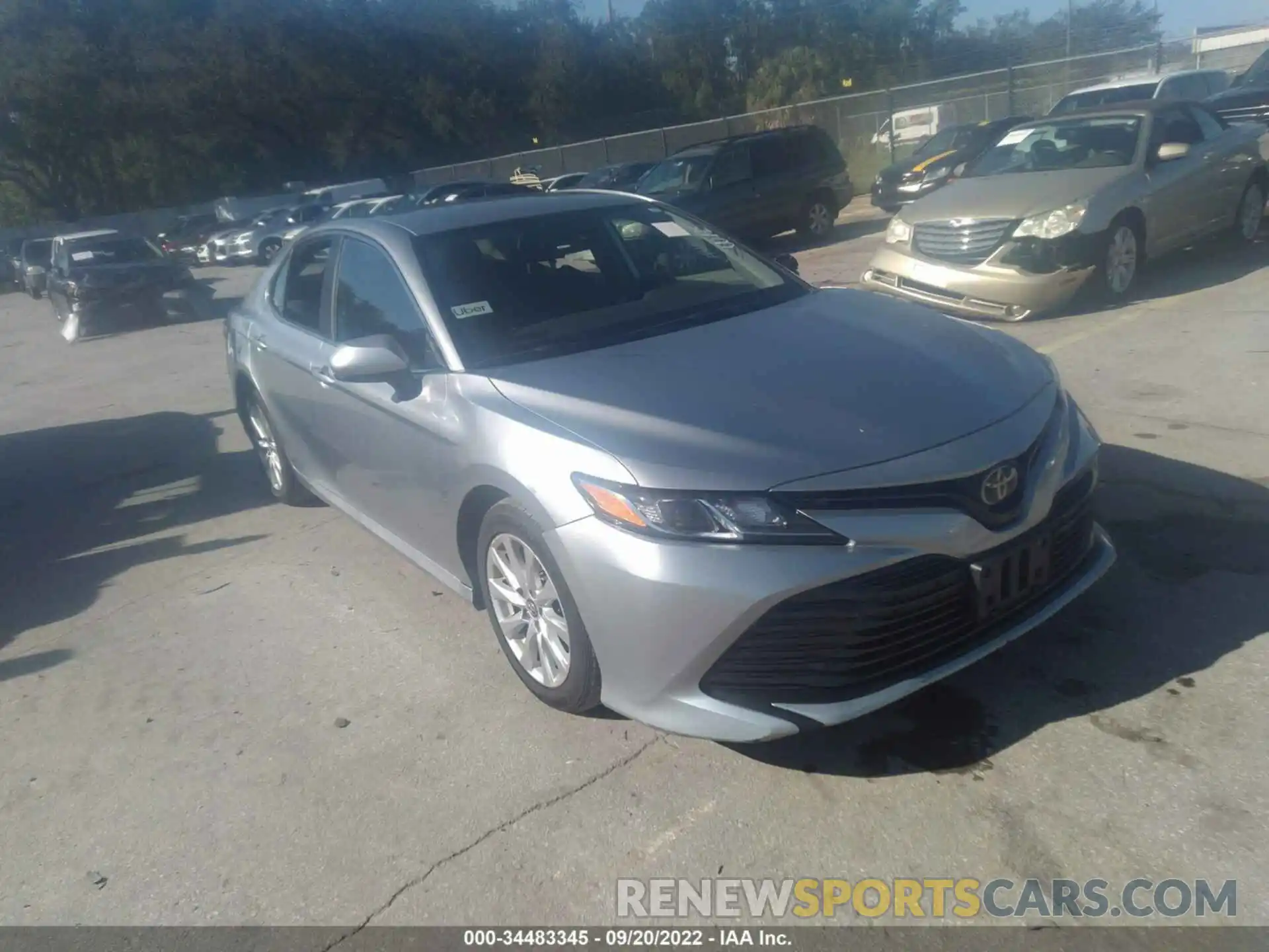 1 Photograph of a damaged car 4T1B11HK1KU256771 TOYOTA CAMRY 2019