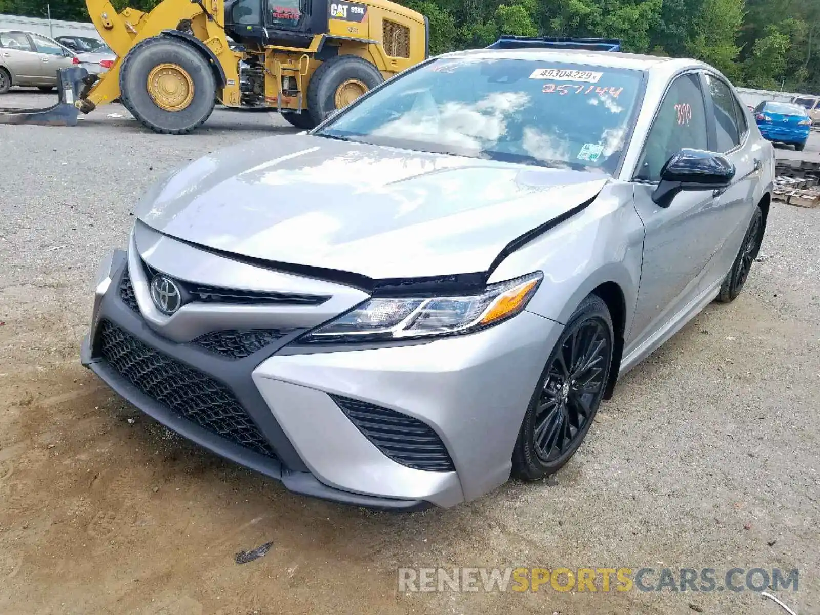 2 Photograph of a damaged car 4T1B11HK1KU257144 TOYOTA CAMRY 2019