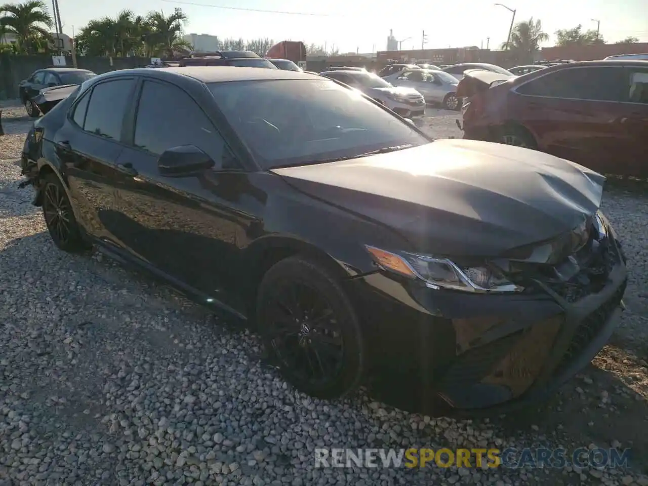 1 Photograph of a damaged car 4T1B11HK1KU258312 TOYOTA CAMRY 2019