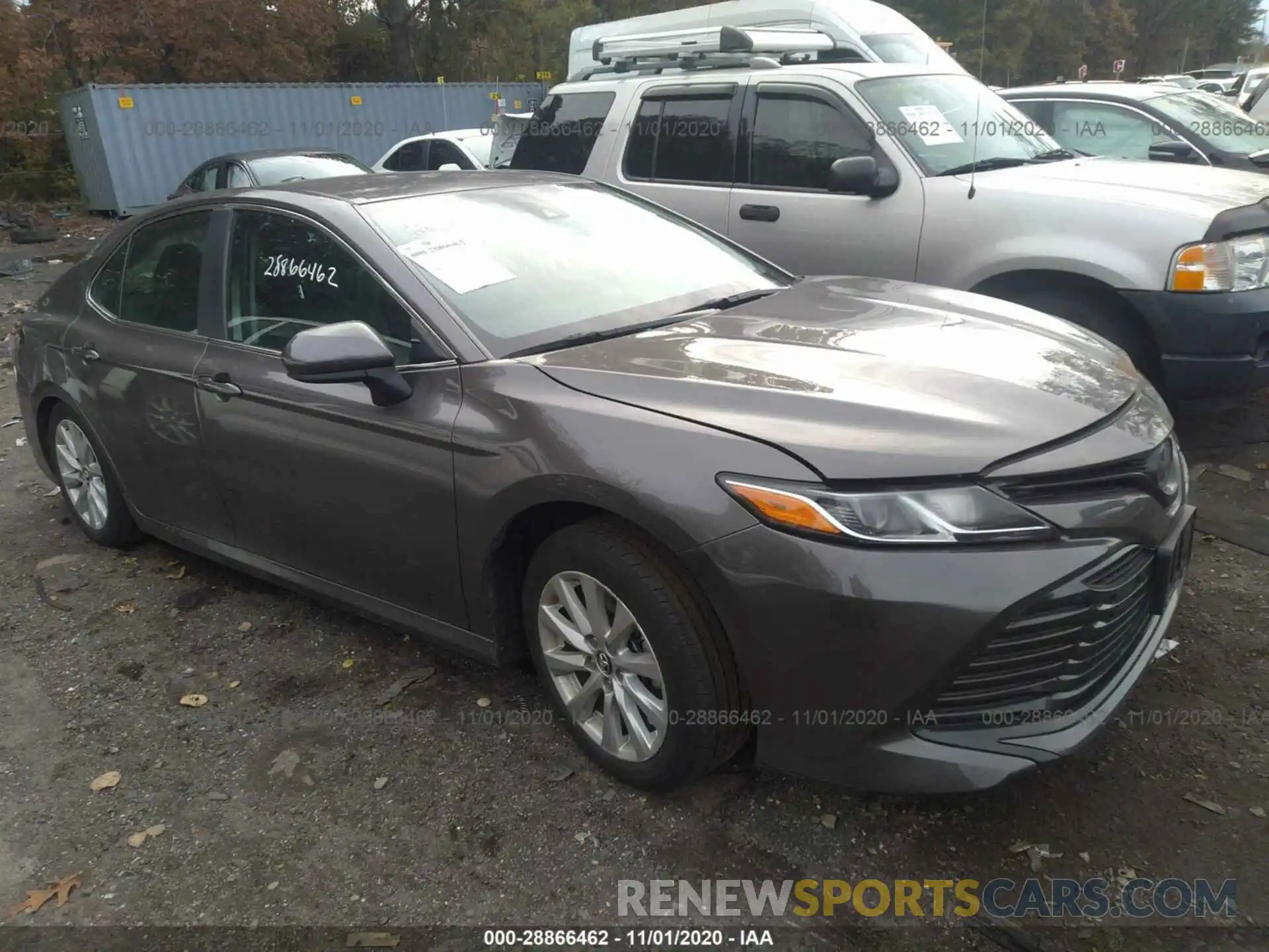 1 Photograph of a damaged car 4T1B11HK1KU259055 TOYOTA CAMRY 2019