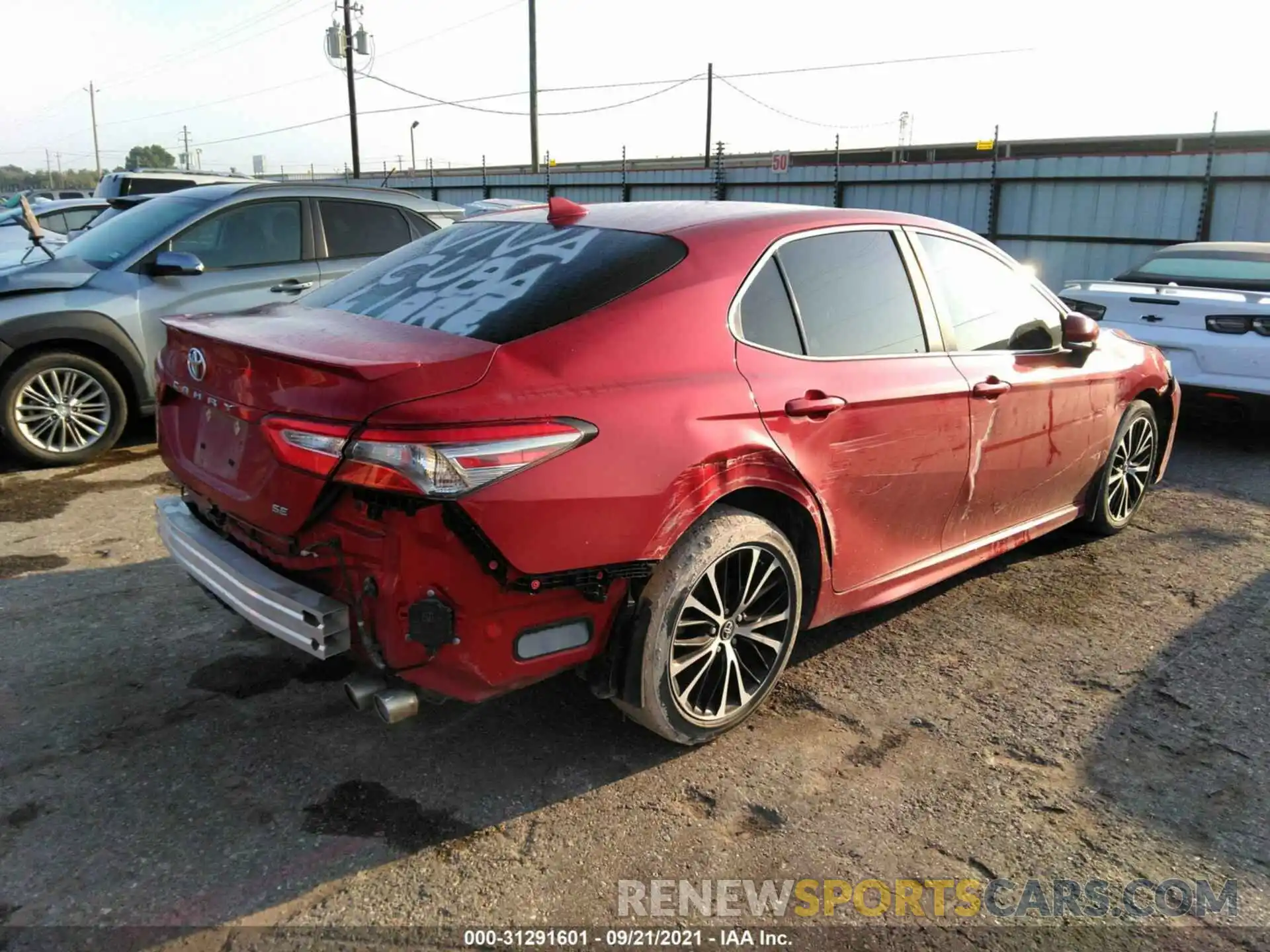 4 Photograph of a damaged car 4T1B11HK1KU259606 TOYOTA CAMRY 2019