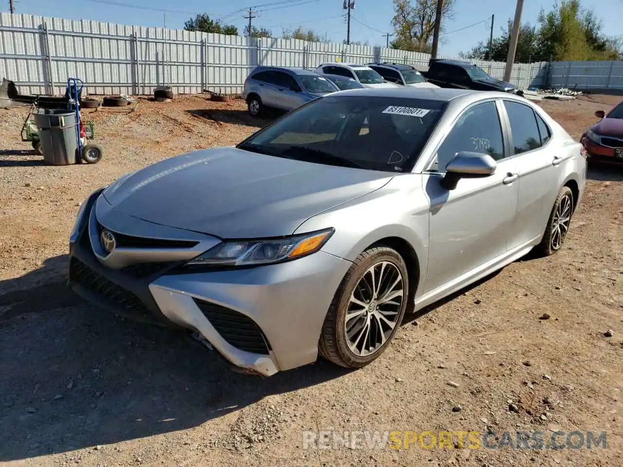 2 Photograph of a damaged car 4T1B11HK1KU261808 TOYOTA CAMRY 2019