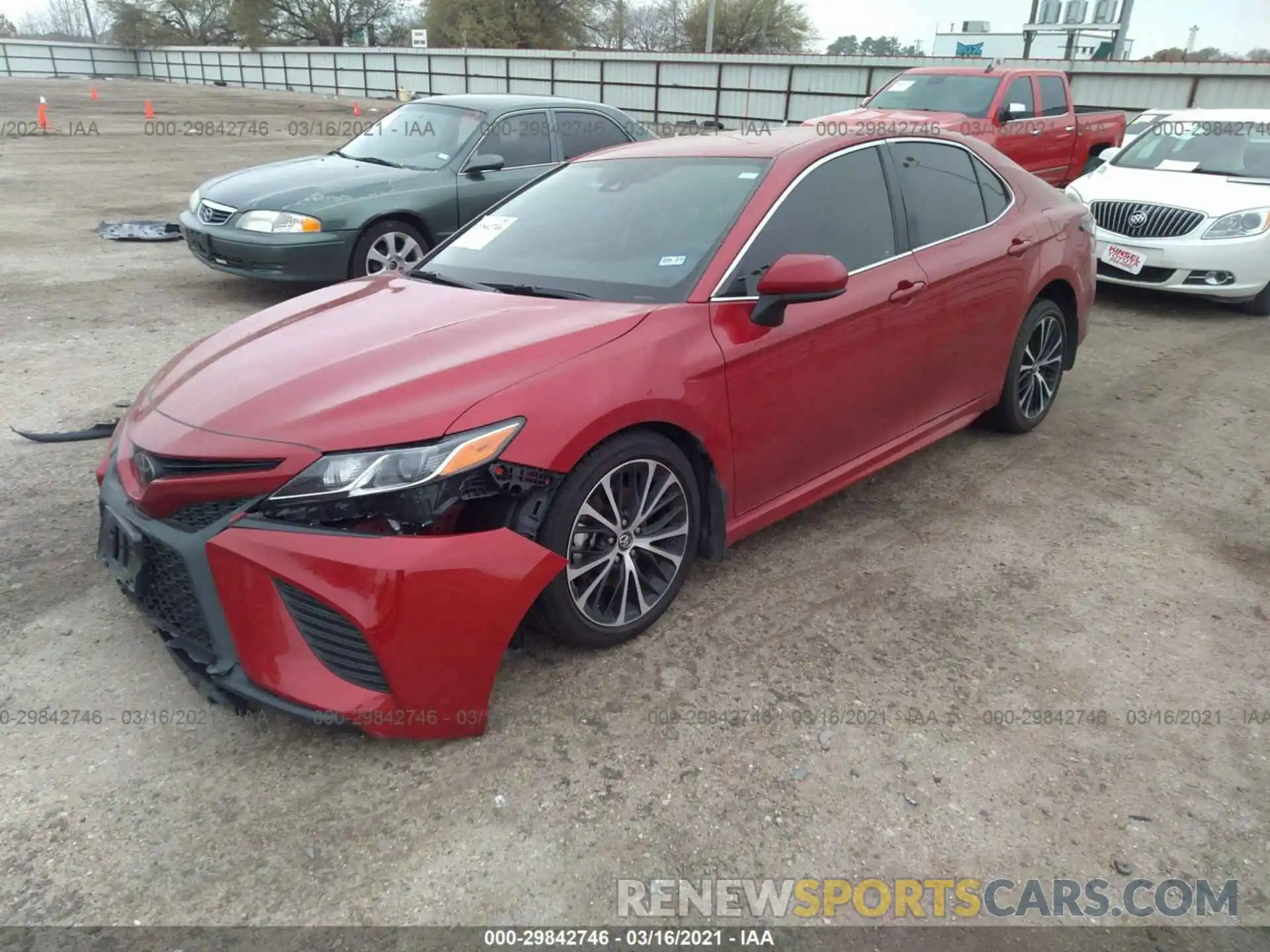 2 Photograph of a damaged car 4T1B11HK1KU264434 TOYOTA CAMRY 2019