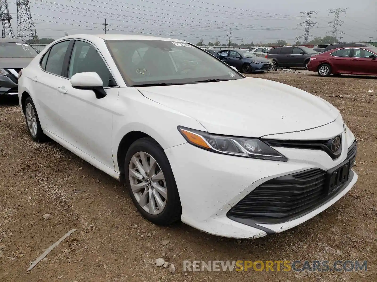 1 Photograph of a damaged car 4T1B11HK1KU267169 TOYOTA CAMRY 2019