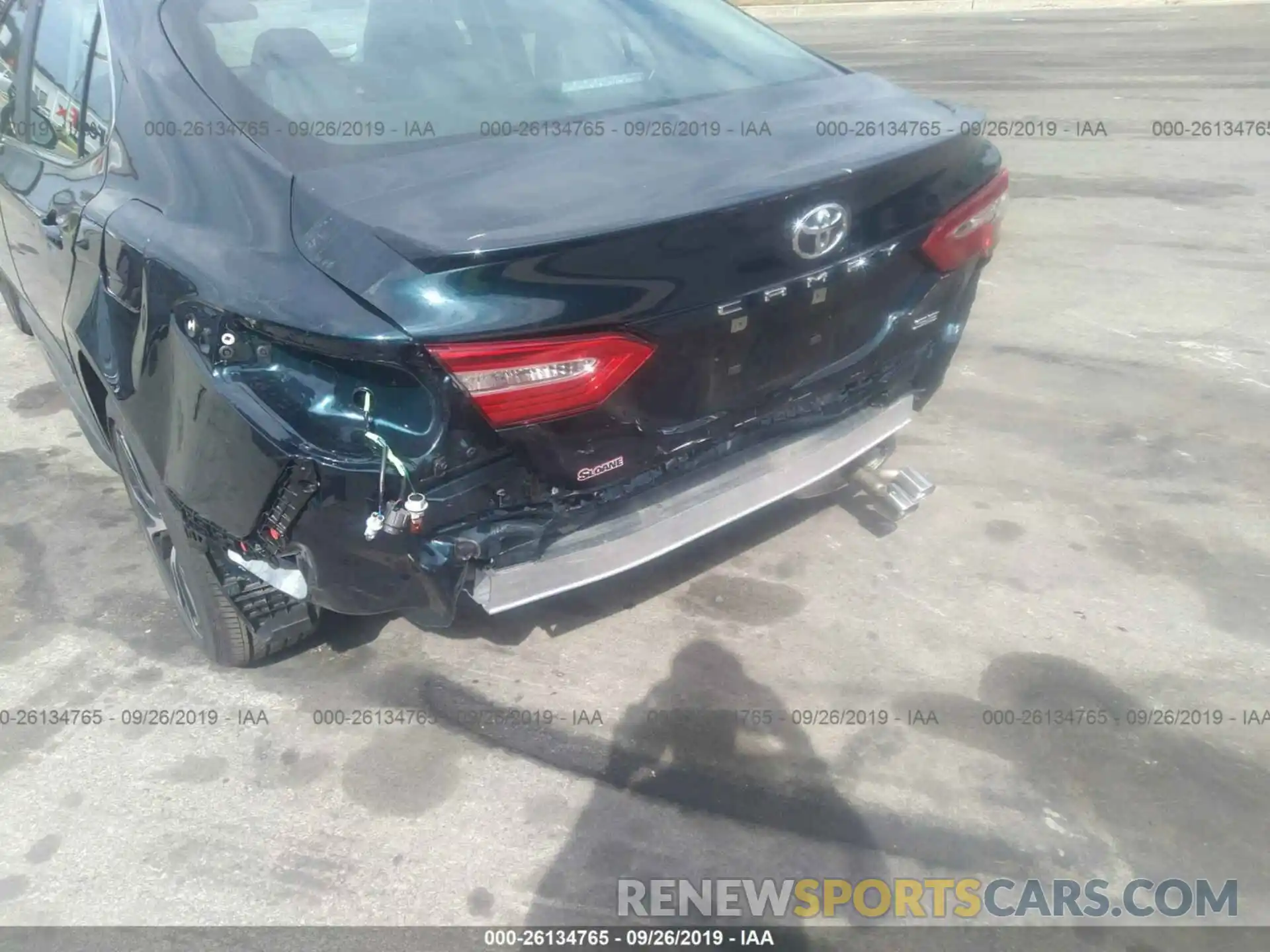 6 Photograph of a damaged car 4T1B11HK1KU267558 TOYOTA CAMRY 2019