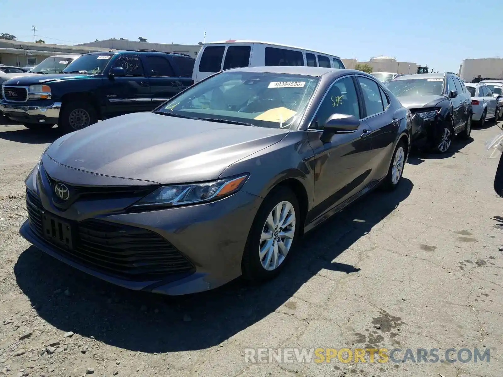 2 Photograph of a damaged car 4T1B11HK1KU268810 TOYOTA CAMRY 2019