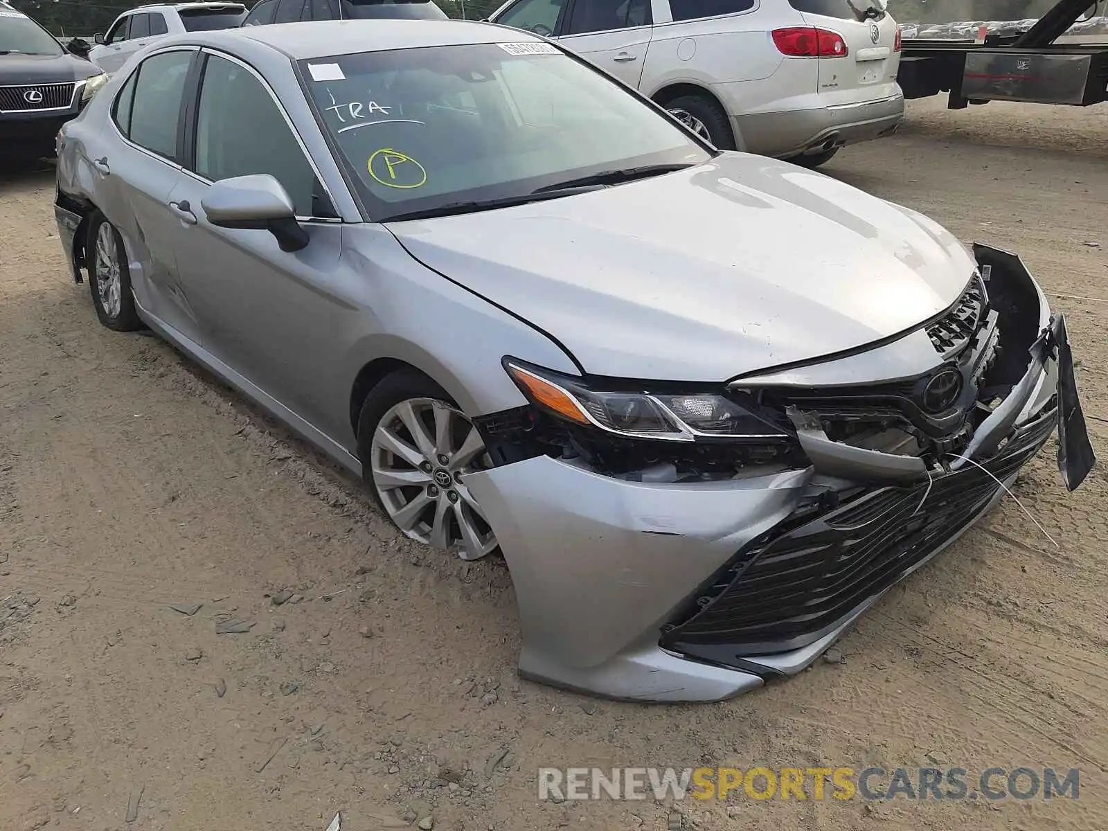 1 Photograph of a damaged car 4T1B11HK1KU269133 TOYOTA CAMRY 2019