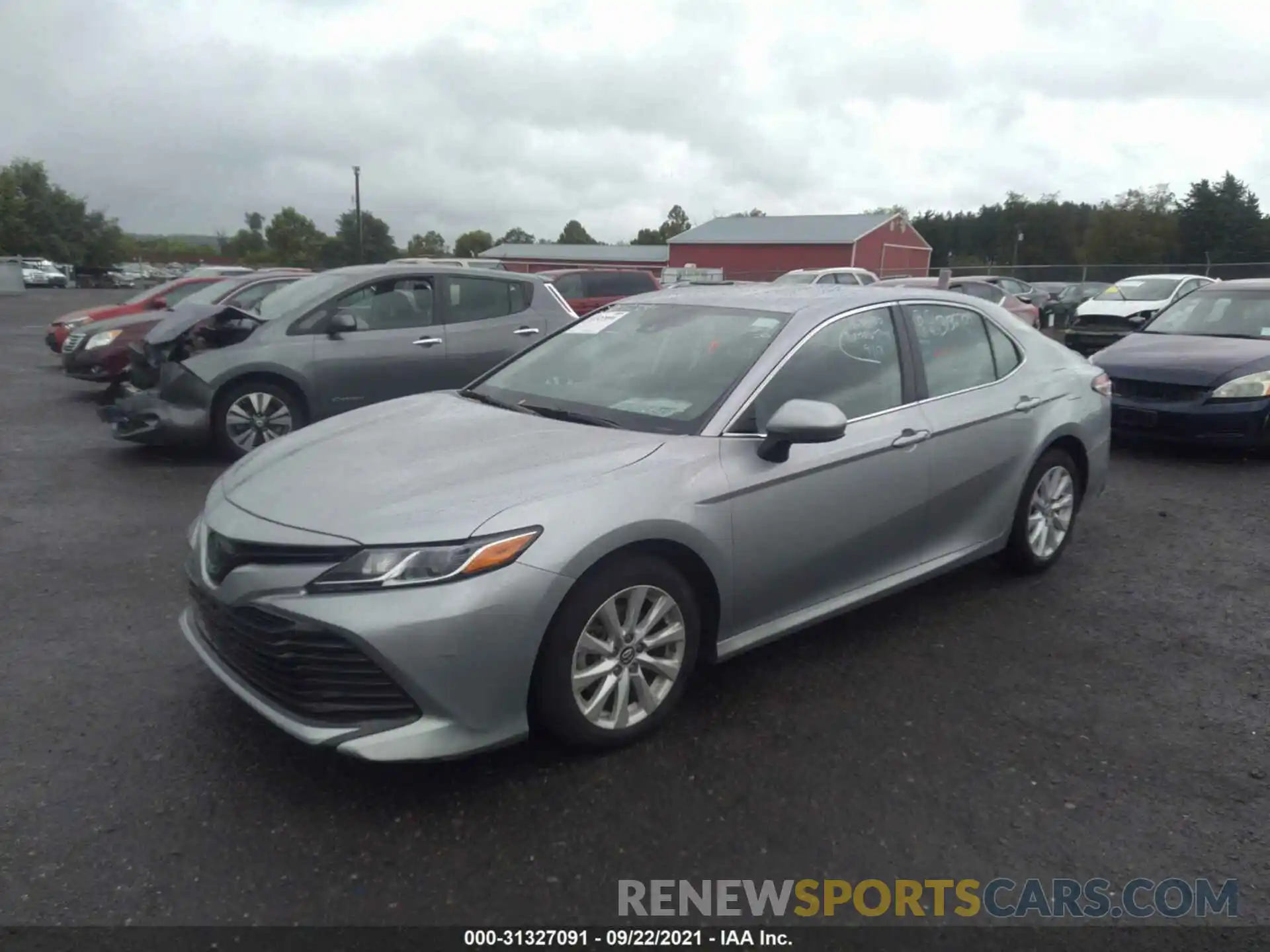 2 Photograph of a damaged car 4T1B11HK1KU269648 TOYOTA CAMRY 2019