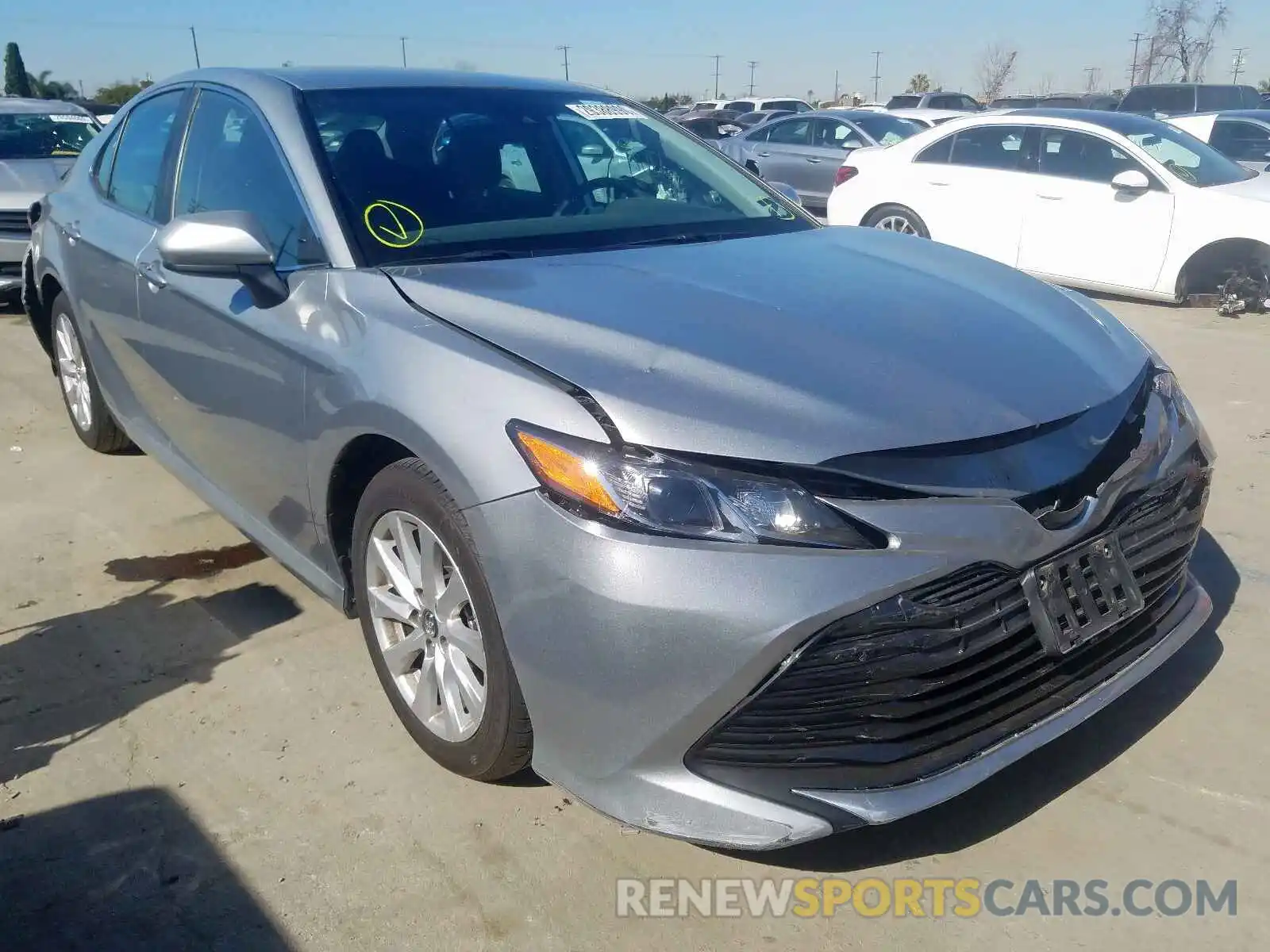 1 Photograph of a damaged car 4T1B11HK1KU269813 TOYOTA CAMRY 2019