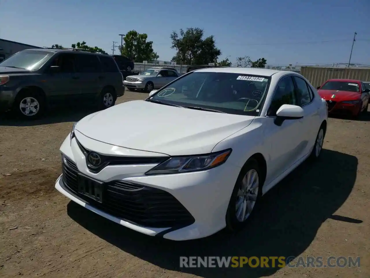 2 Photograph of a damaged car 4T1B11HK1KU270427 TOYOTA CAMRY 2019