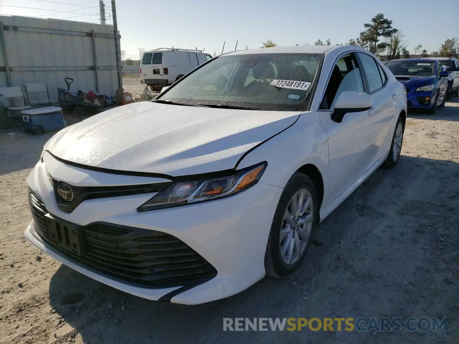 2 Photograph of a damaged car 4T1B11HK1KU270721 TOYOTA CAMRY 2019