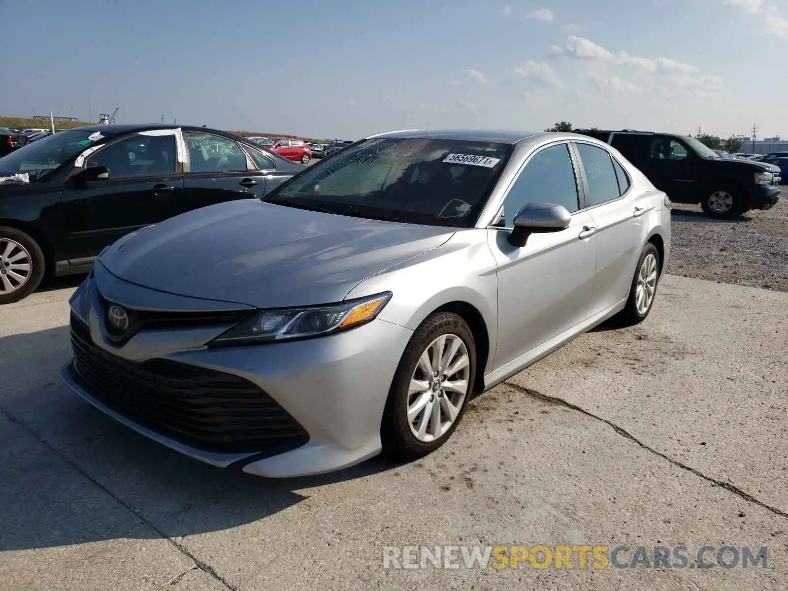 2 Photograph of a damaged car 4T1B11HK1KU270833 TOYOTA CAMRY 2019