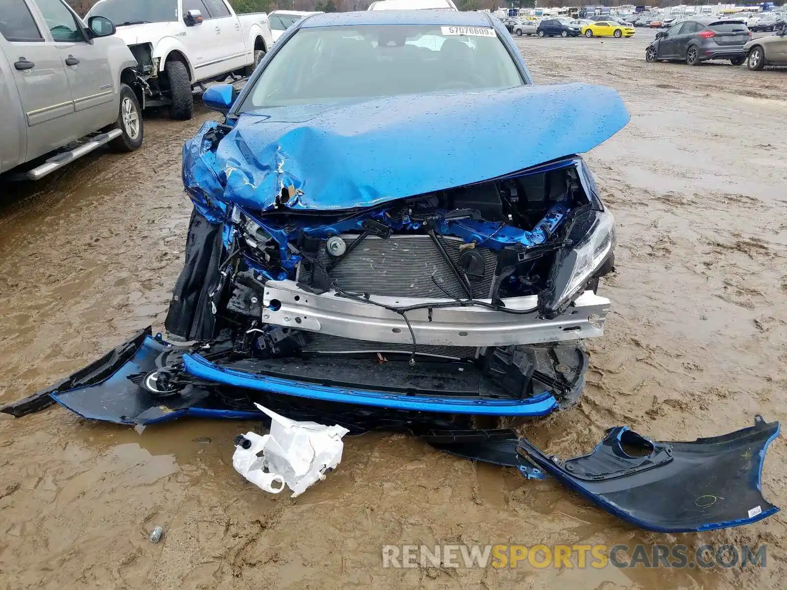 7 Photograph of a damaged car 4T1B11HK1KU272744 TOYOTA CAMRY 2019