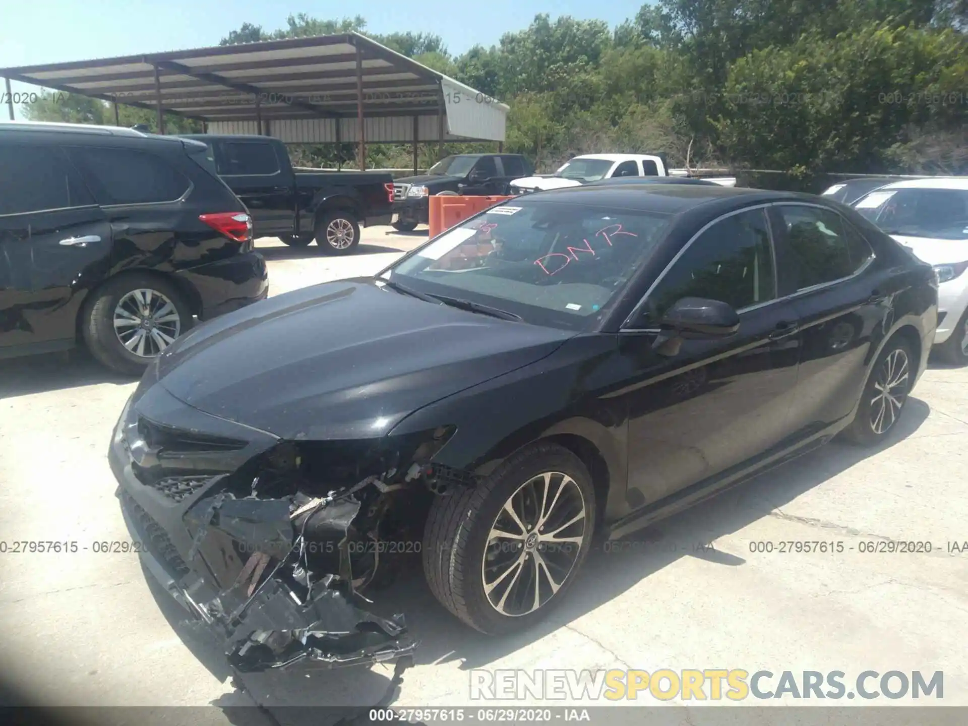 2 Photograph of a damaged car 4T1B11HK1KU273280 TOYOTA CAMRY 2019