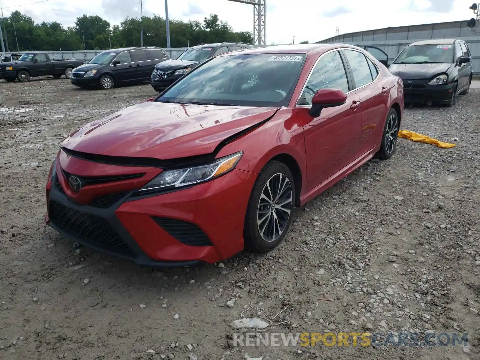 2 Photograph of a damaged car 4T1B11HK1KU275708 TOYOTA CAMRY 2019