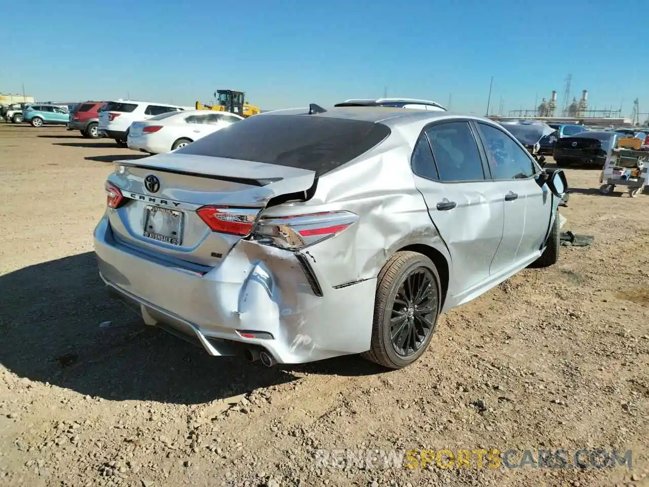 4 Photograph of a damaged car 4T1B11HK1KU278267 TOYOTA CAMRY 2019