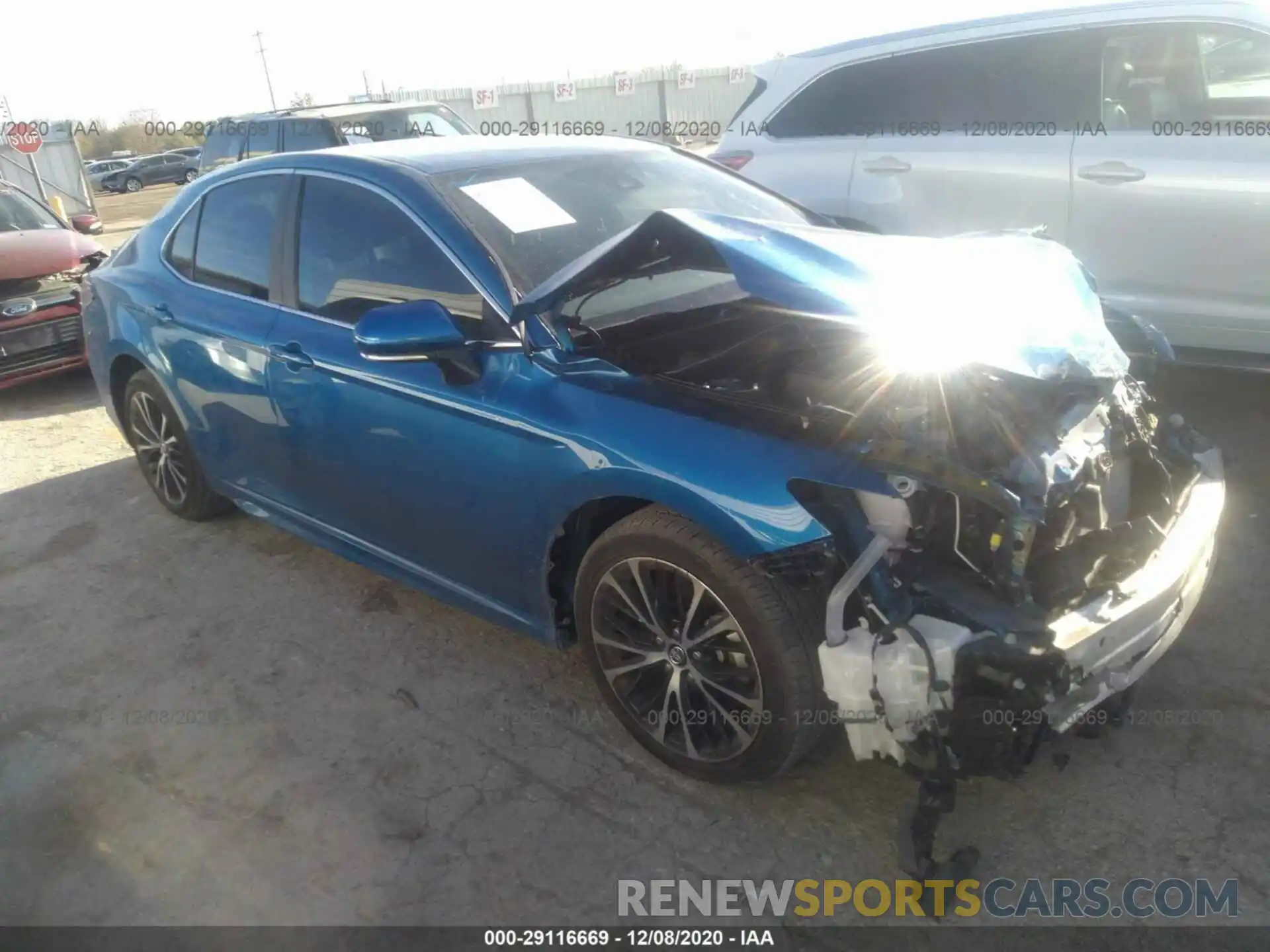 1 Photograph of a damaged car 4T1B11HK1KU278432 TOYOTA CAMRY 2019