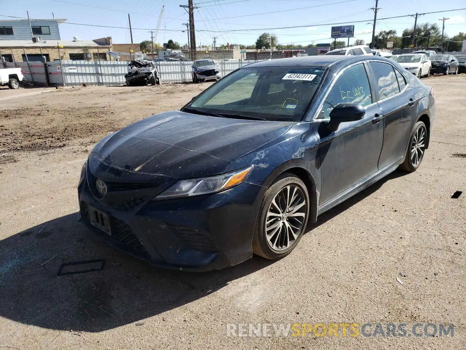 2 Photograph of a damaged car 4T1B11HK1KU278690 TOYOTA CAMRY 2019