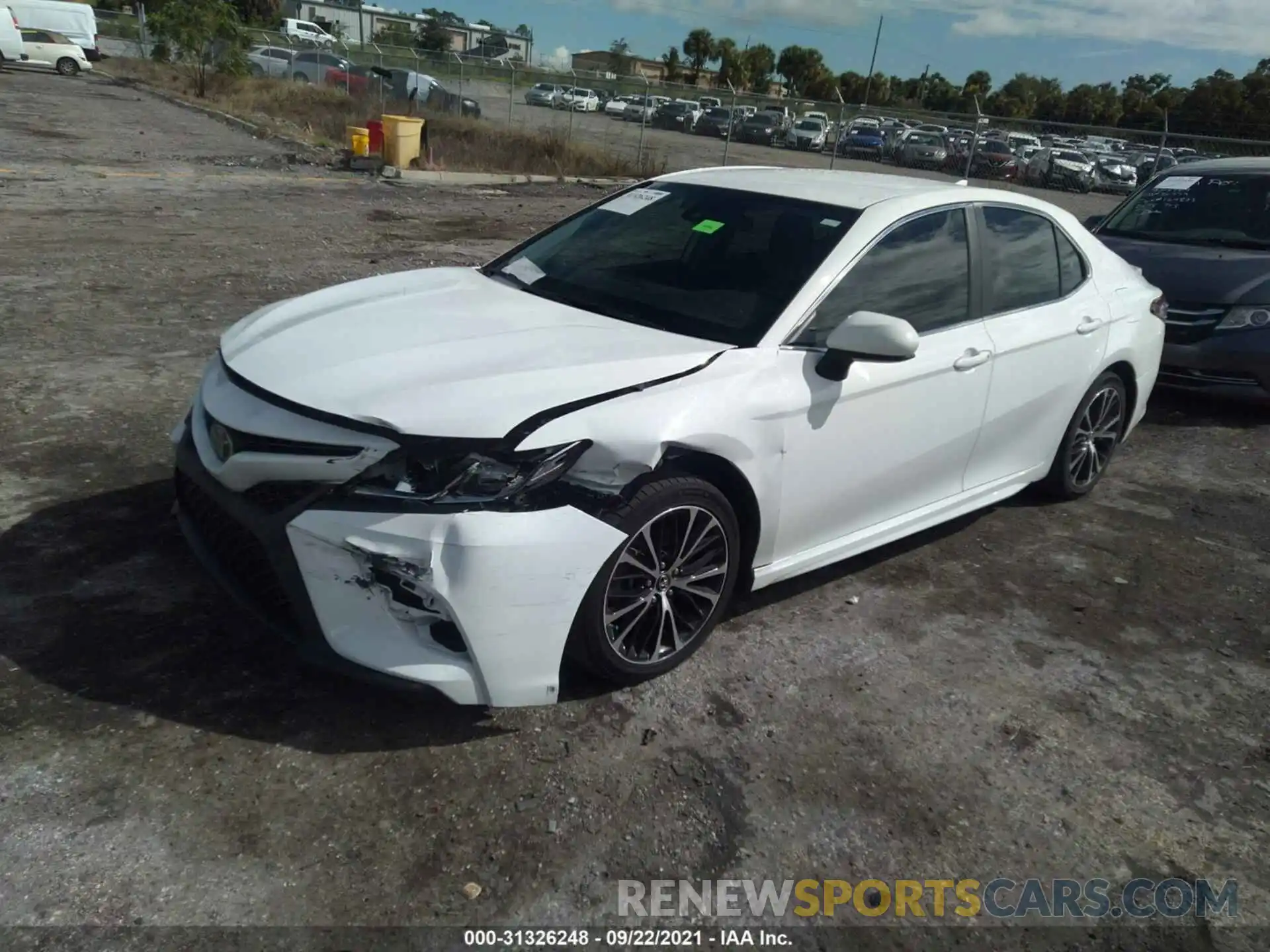 2 Photograph of a damaged car 4T1B11HK1KU280441 TOYOTA CAMRY 2019