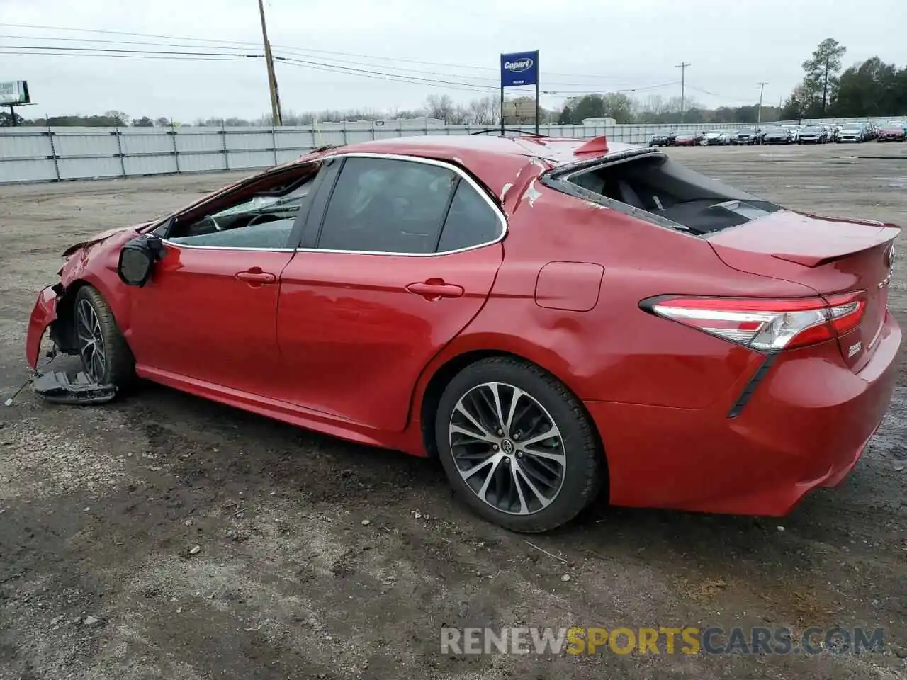 2 Photograph of a damaged car 4T1B11HK1KU281458 TOYOTA CAMRY 2019