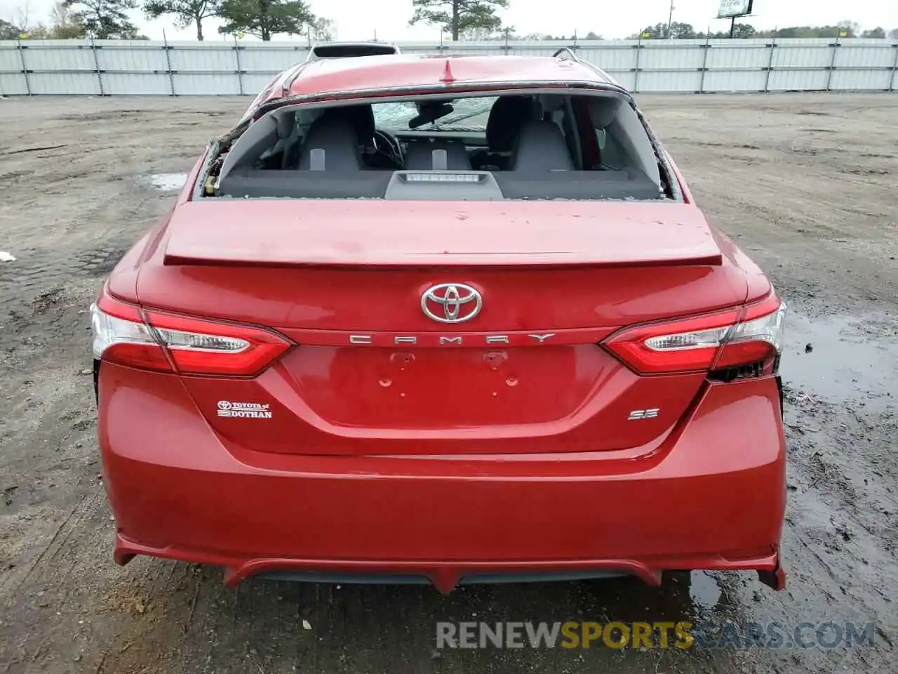 6 Photograph of a damaged car 4T1B11HK1KU281458 TOYOTA CAMRY 2019