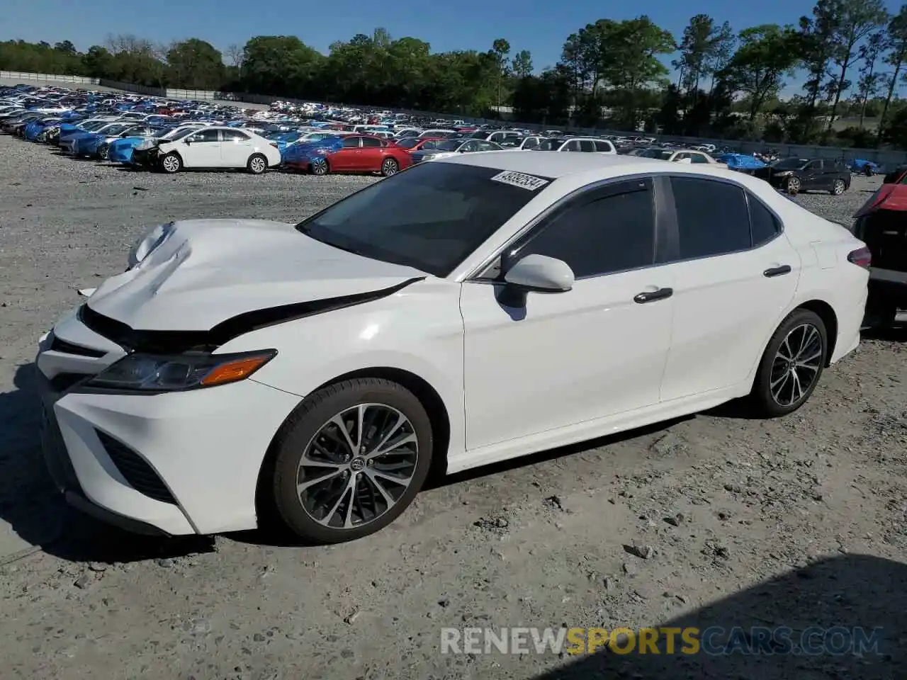 1 Photograph of a damaged car 4T1B11HK1KU281508 TOYOTA CAMRY 2019