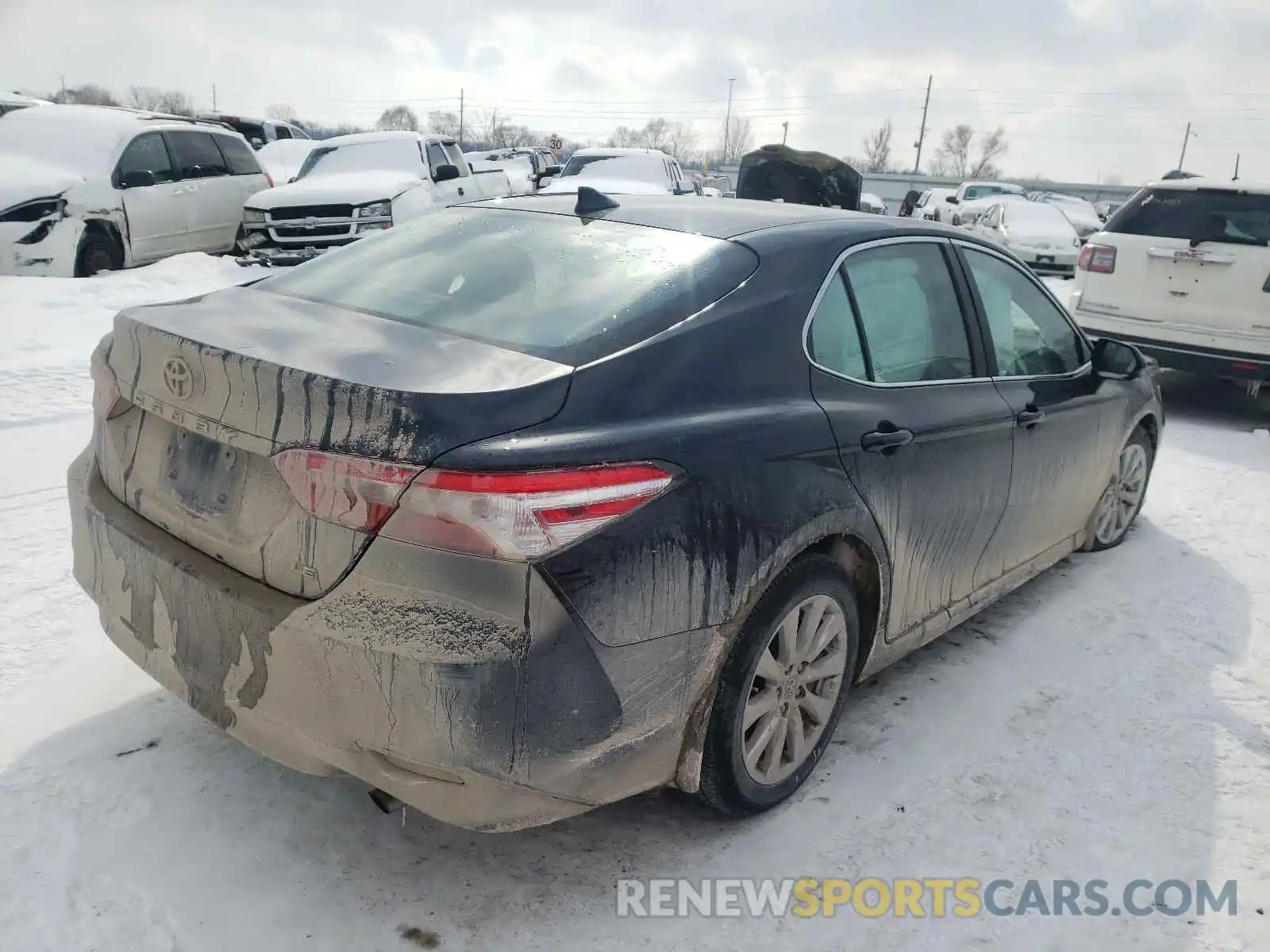 4 Photograph of a damaged car 4T1B11HK1KU282173 TOYOTA CAMRY 2019