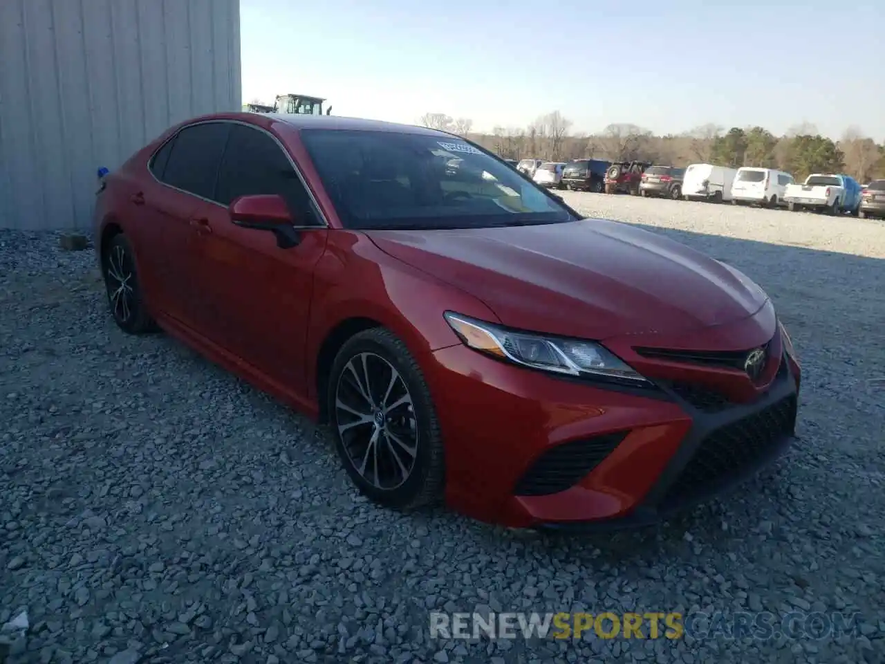 1 Photograph of a damaged car 4T1B11HK1KU283310 TOYOTA CAMRY 2019