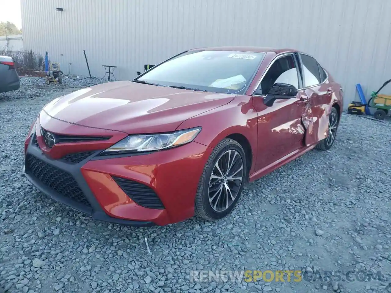 2 Photograph of a damaged car 4T1B11HK1KU283310 TOYOTA CAMRY 2019