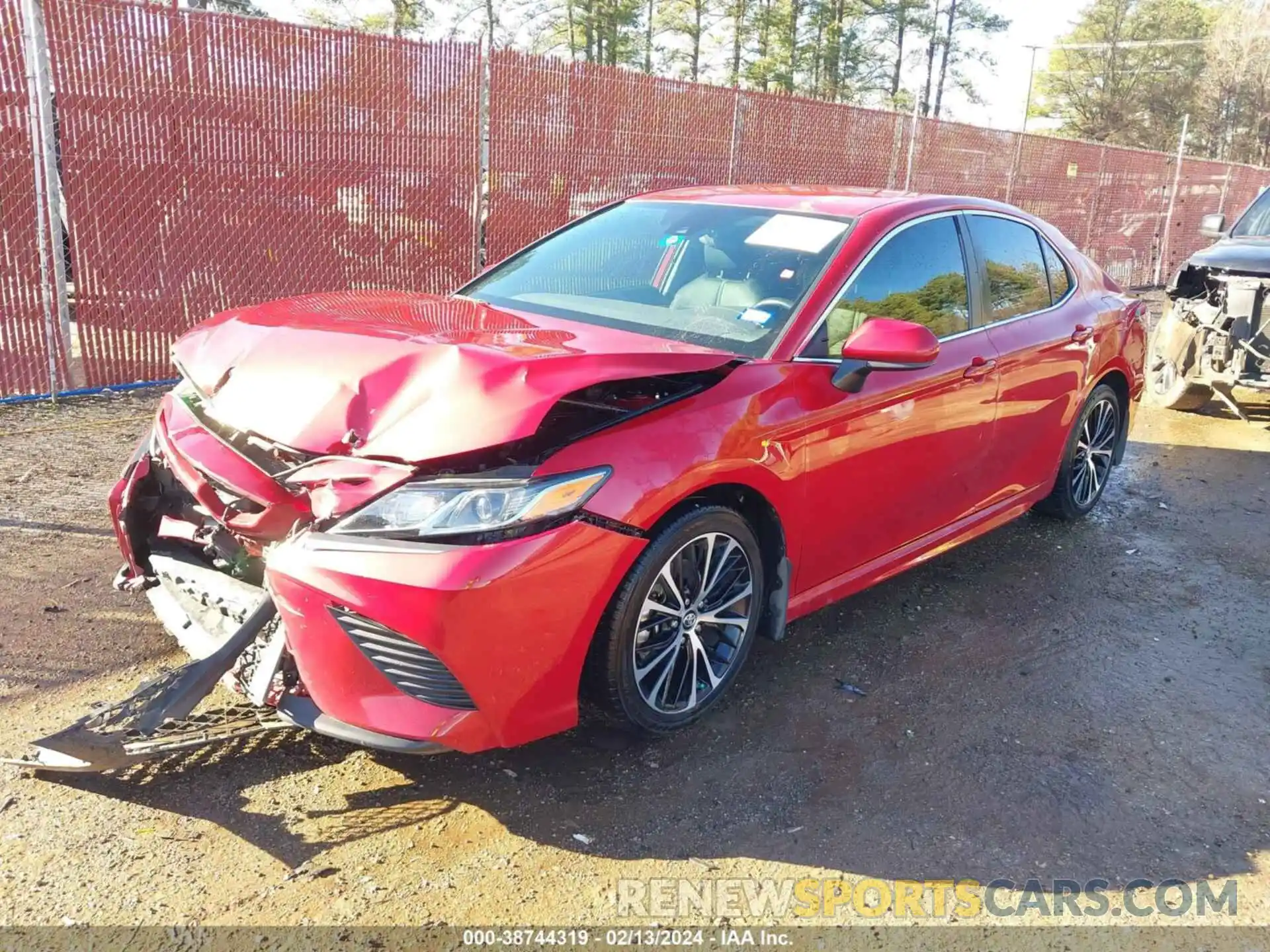 2 Photograph of a damaged car 4T1B11HK1KU285591 TOYOTA CAMRY 2019